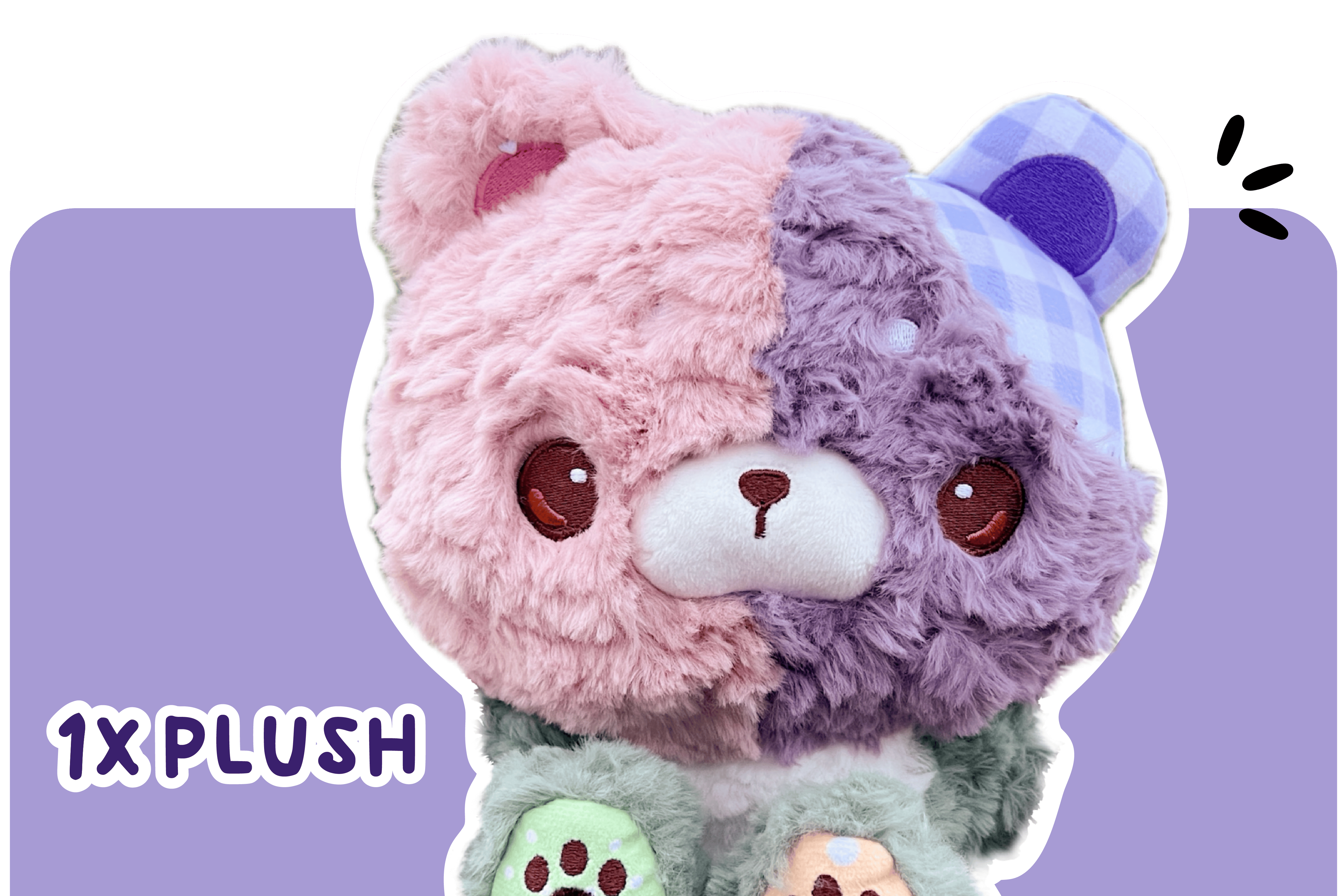 One Delibear Plushie 🧸🧵
