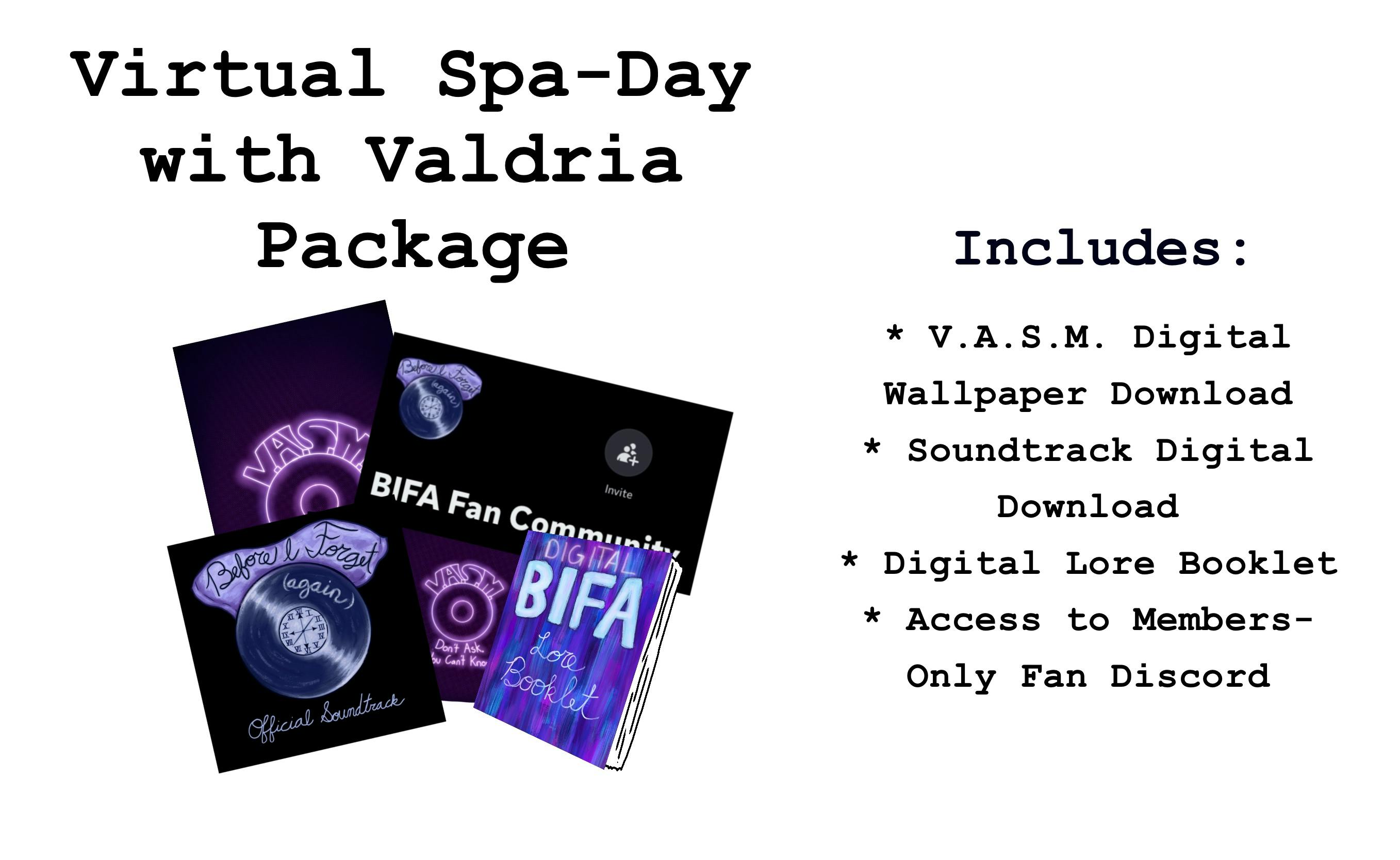 Virtual Spa Day with Valdria