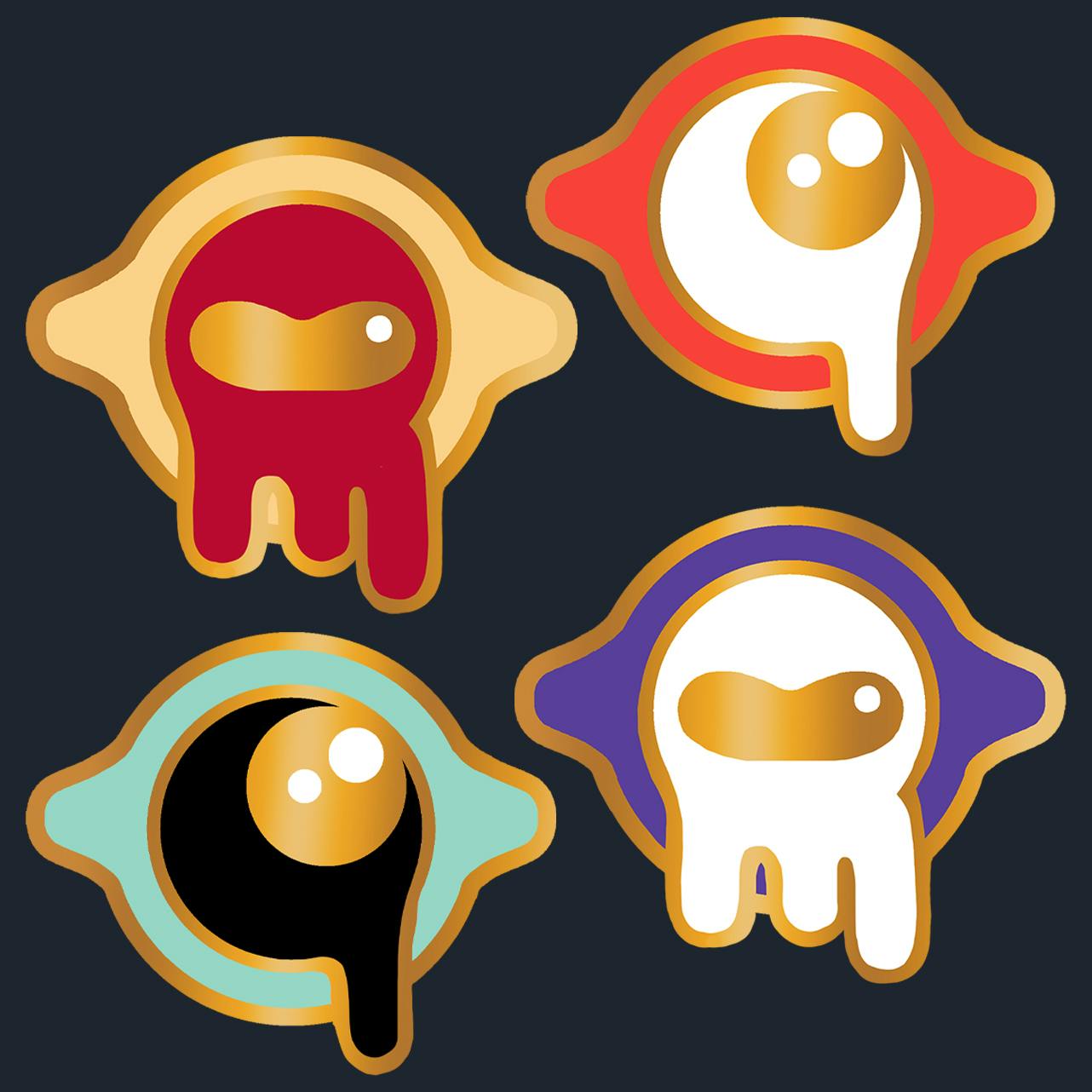 4x Tiny 0.5" Filler Pins