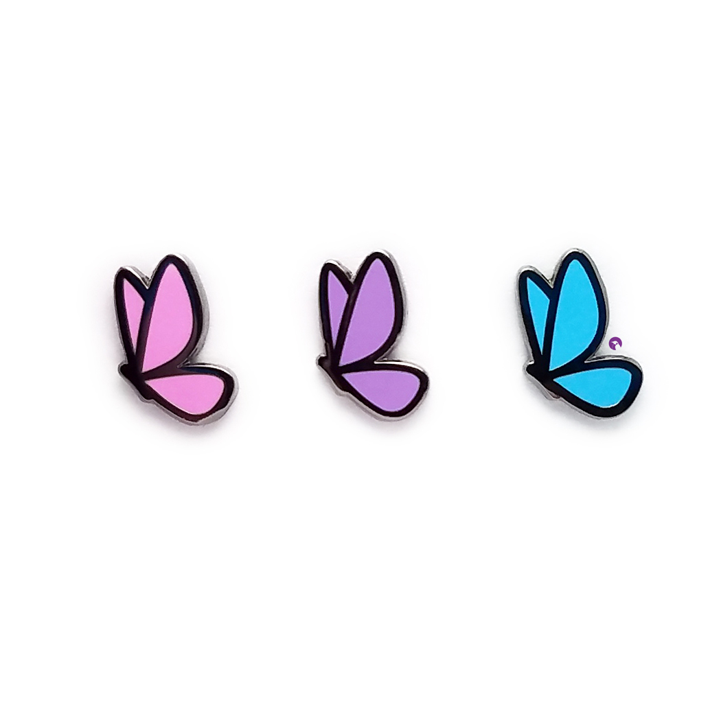 Pin Set - Butterflies (3 pins)