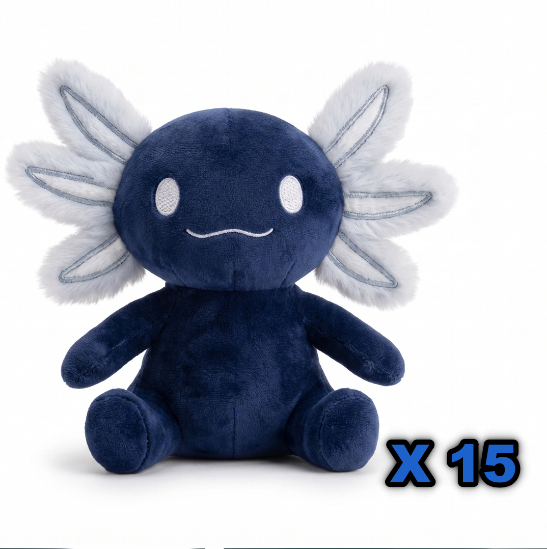 15 Galaxy Axolotl Plushies