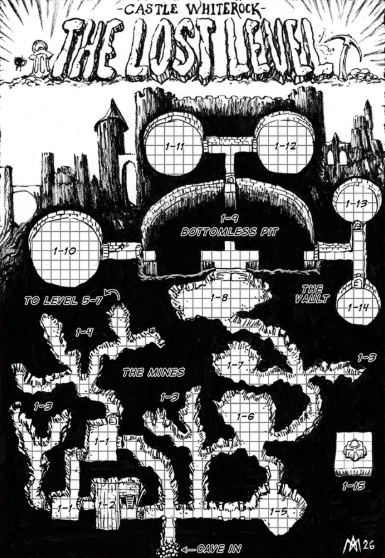Castle Whiterock Lost Level 1-14 Room PDF Only + All Unlocked PDF Stretch Goals