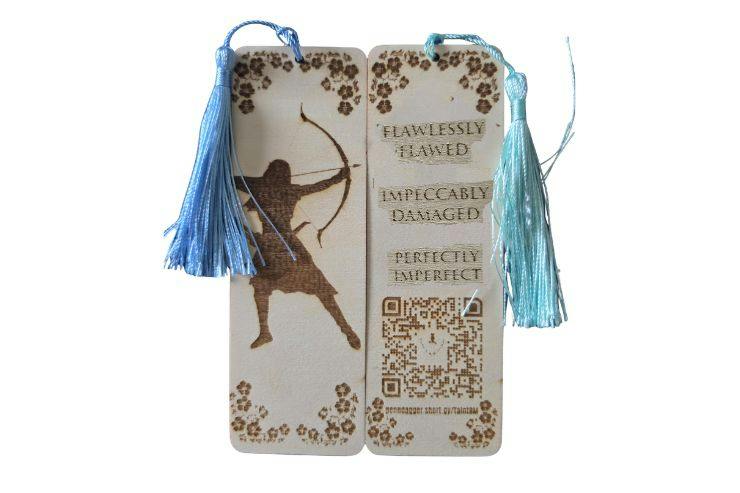 Wooden Revolutionary Bookmark