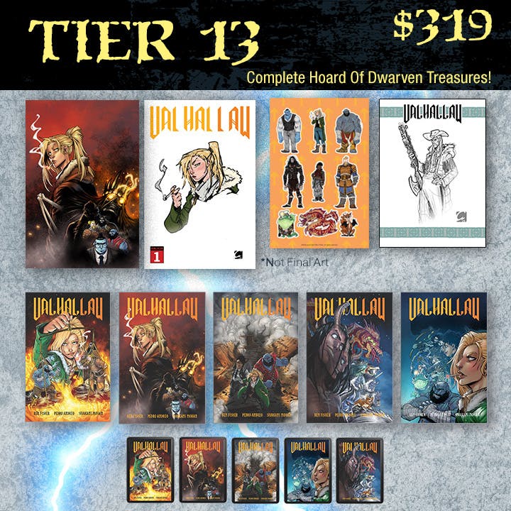 ValhalLaw-A 5-issue color comic epic, ready to print! - BackerKit