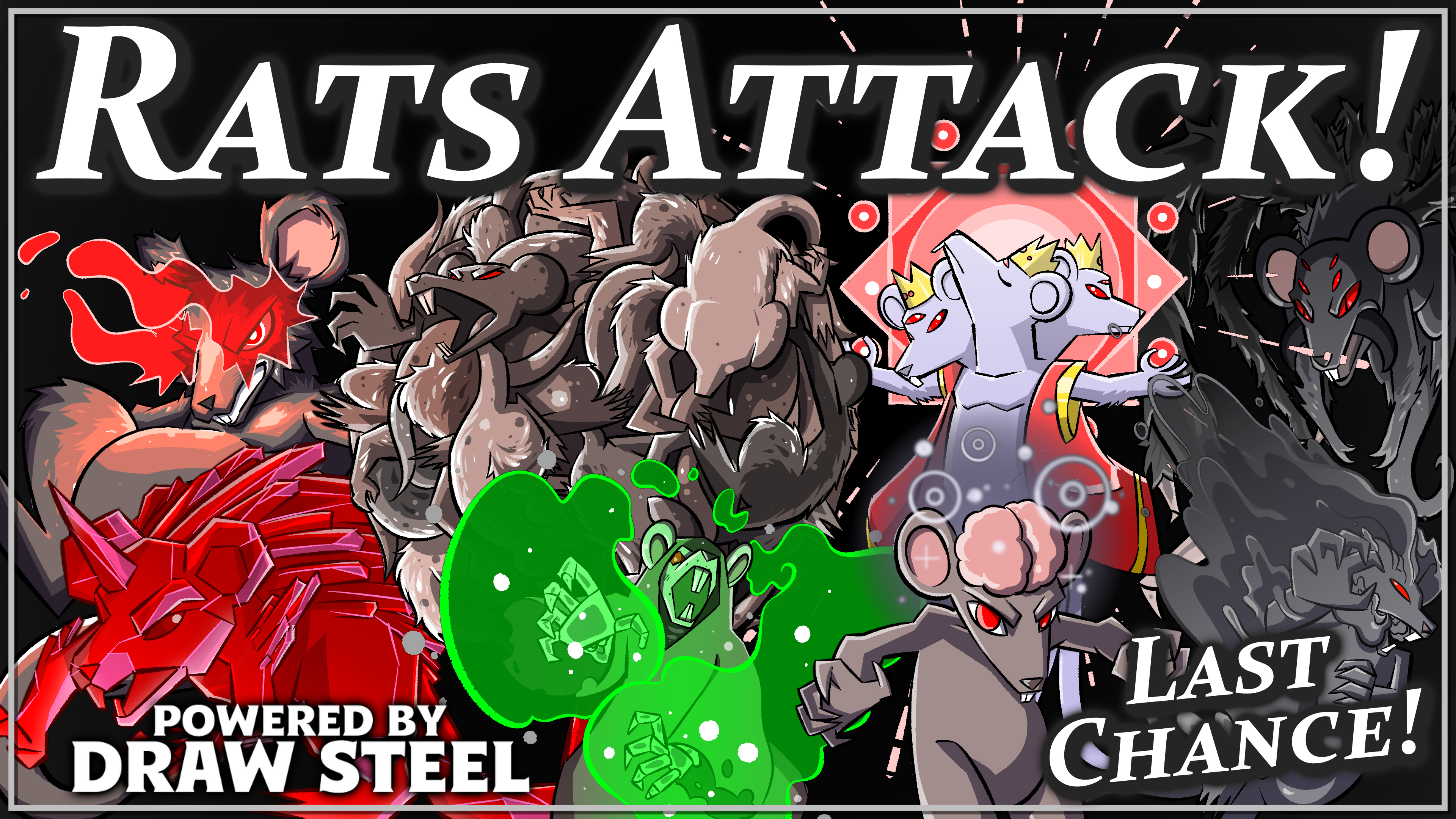 Rats Attack! - Monster Pack and Adventures for Draw Steel