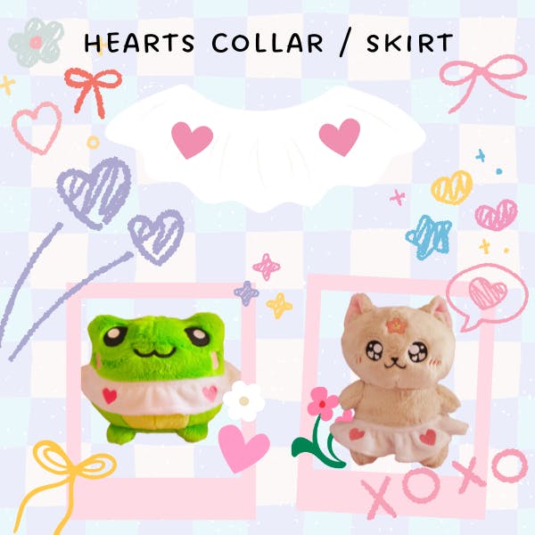 Hearts Collar / Skirt