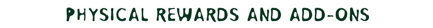 Subhead: Physical Rewards and Add-ons