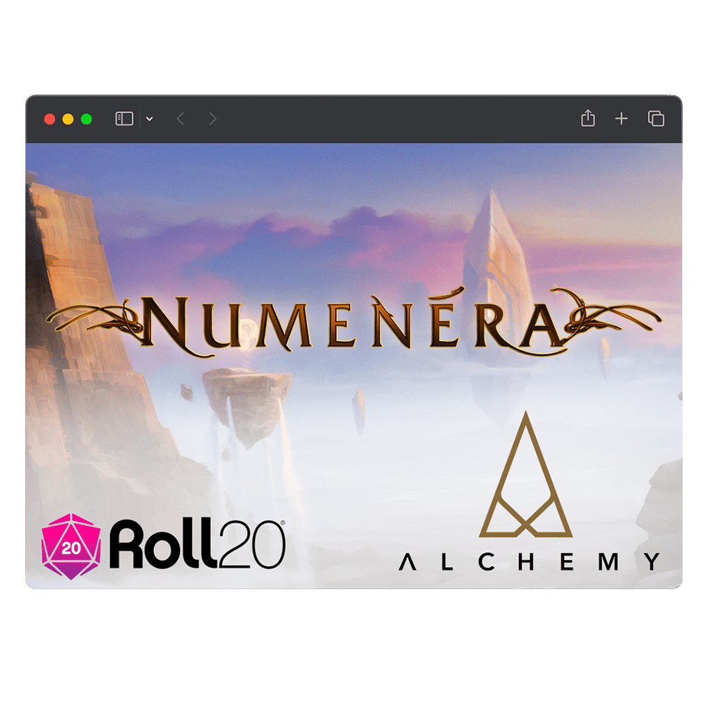 Numenera on VTT