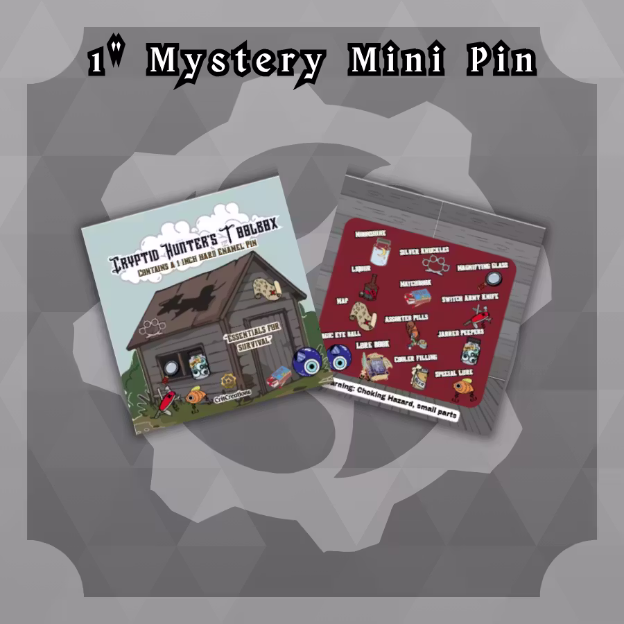 Cryptids and Critters: 1in Minipin Blindbag