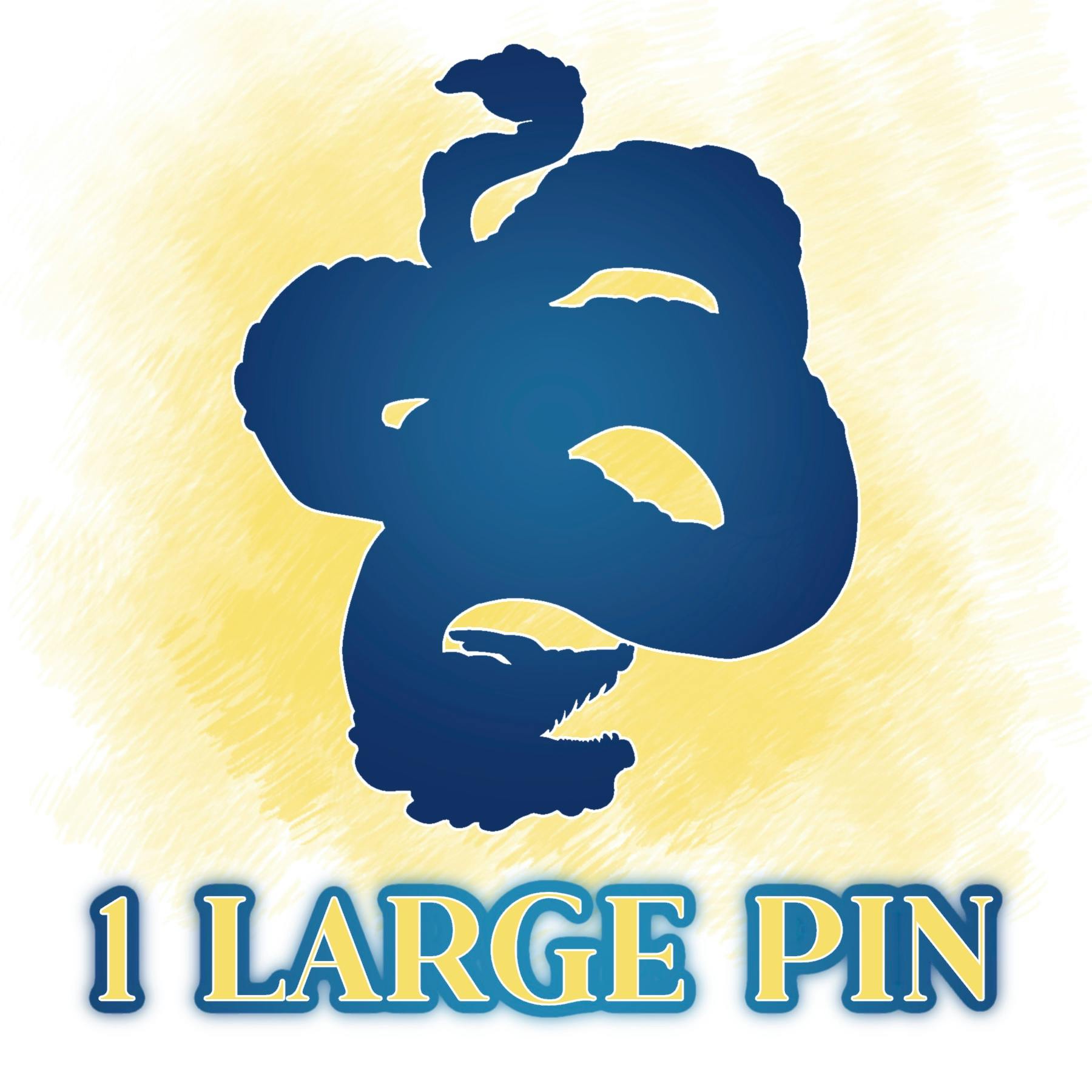 1 Large pin