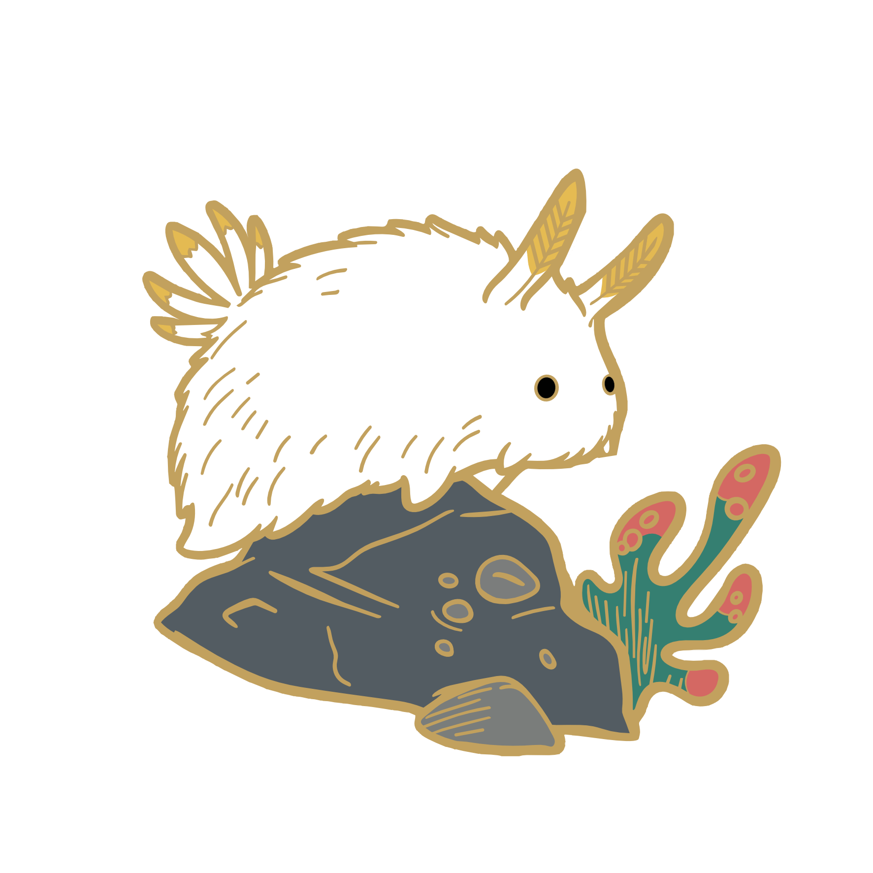 Sea Bunnies: Plushies & Pins