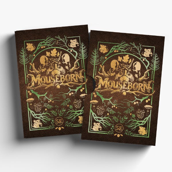 Special Edition Mouseborn Book with Slip Cover