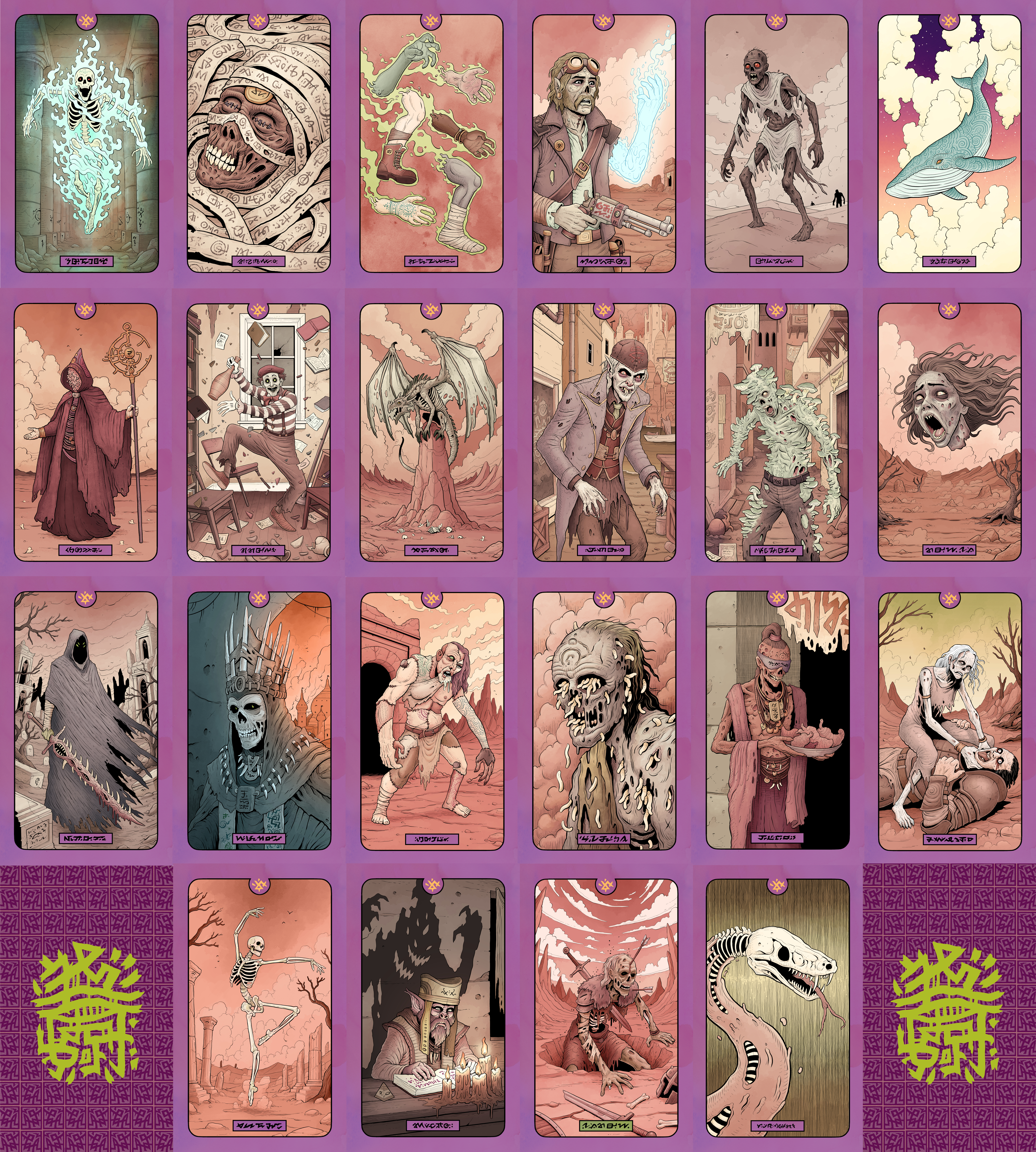 Holographic Deck of Dead Things