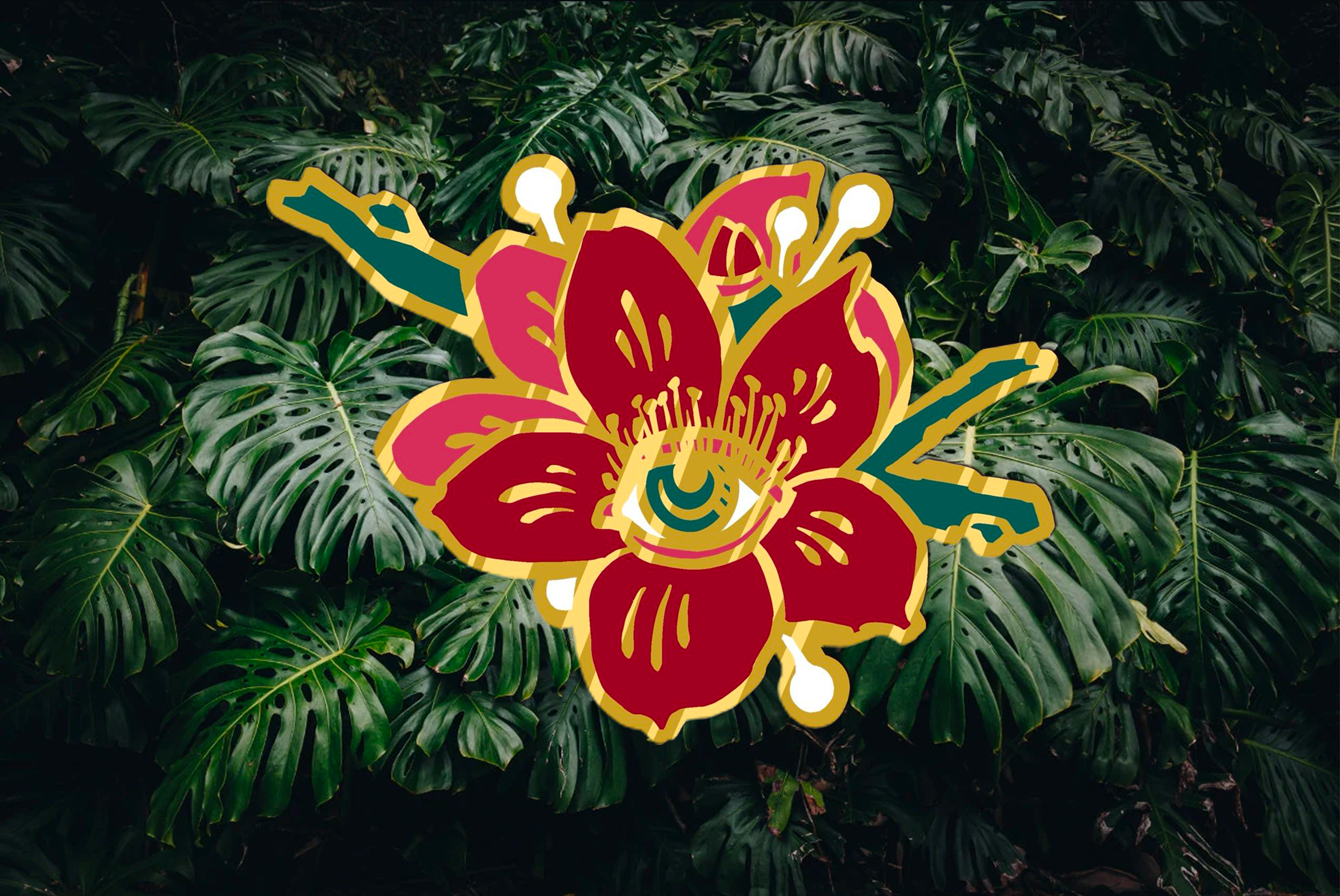 Kapok Bloom - Enamel pin