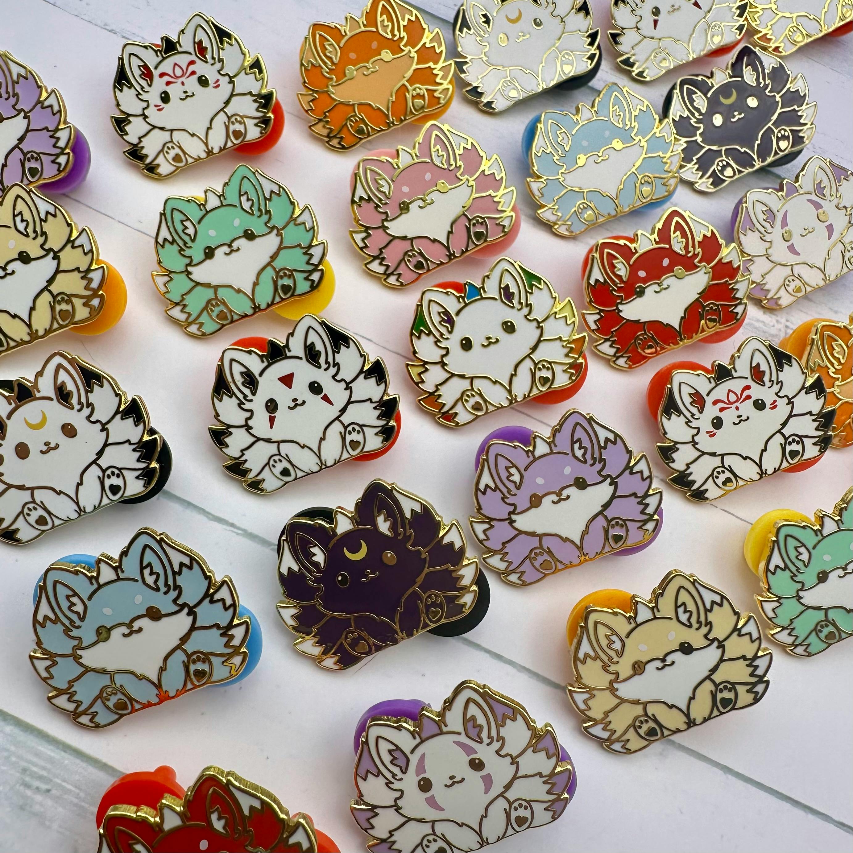 Kitsune Mini Pin Mystery Pack