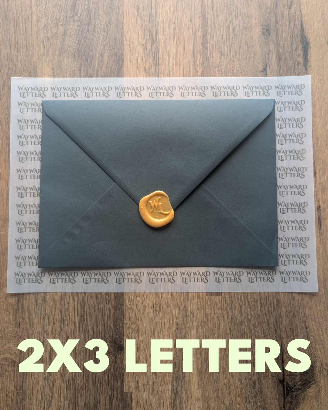 Wayward Buddies - Three Letter Pledge (For you and a friend)