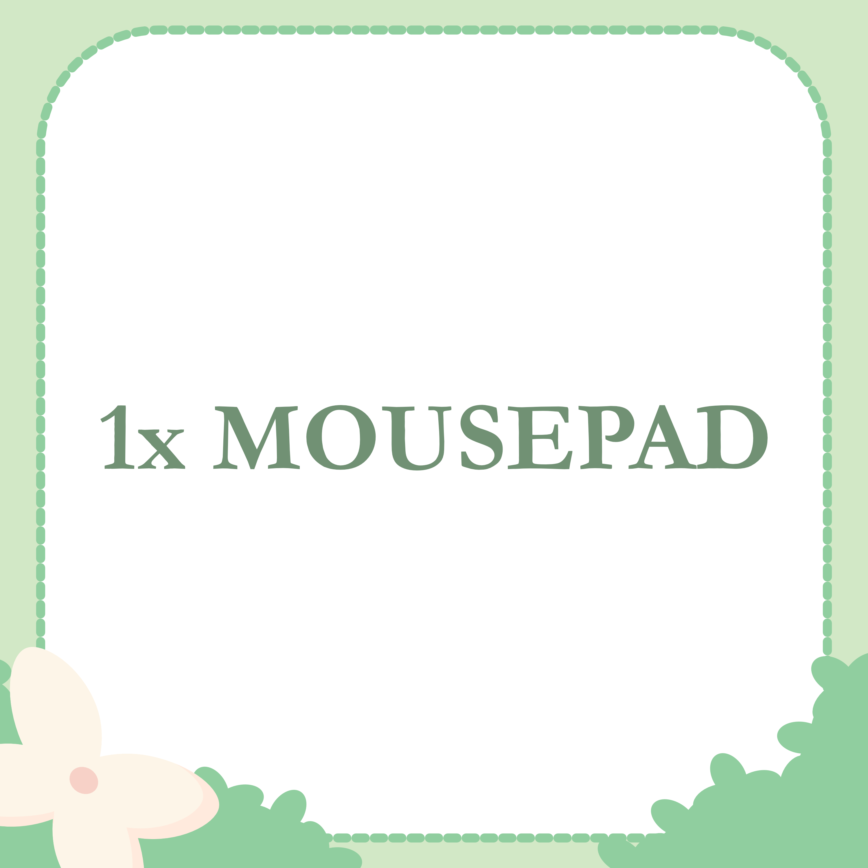1x Mousepad