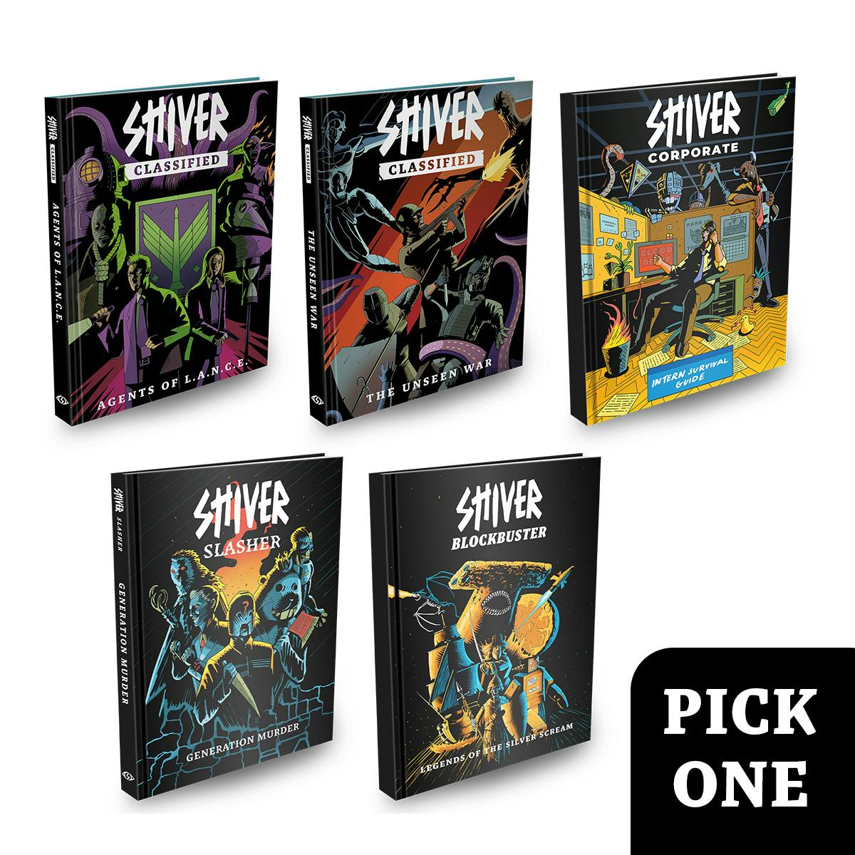 Previous SHIVER Expansions (One Copy, Physical & Digital)