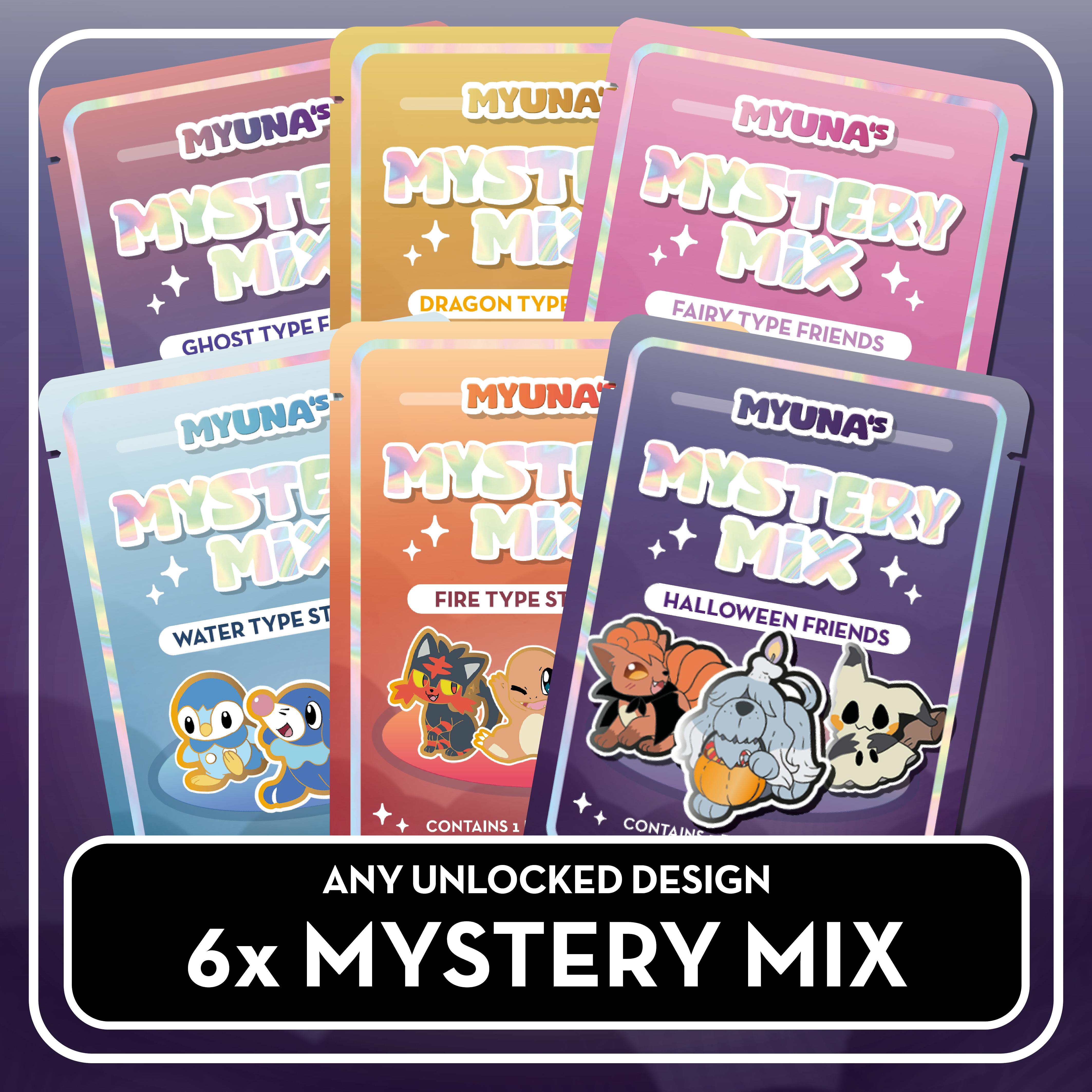 6x Mystery Mix (Choose any unlocked type)