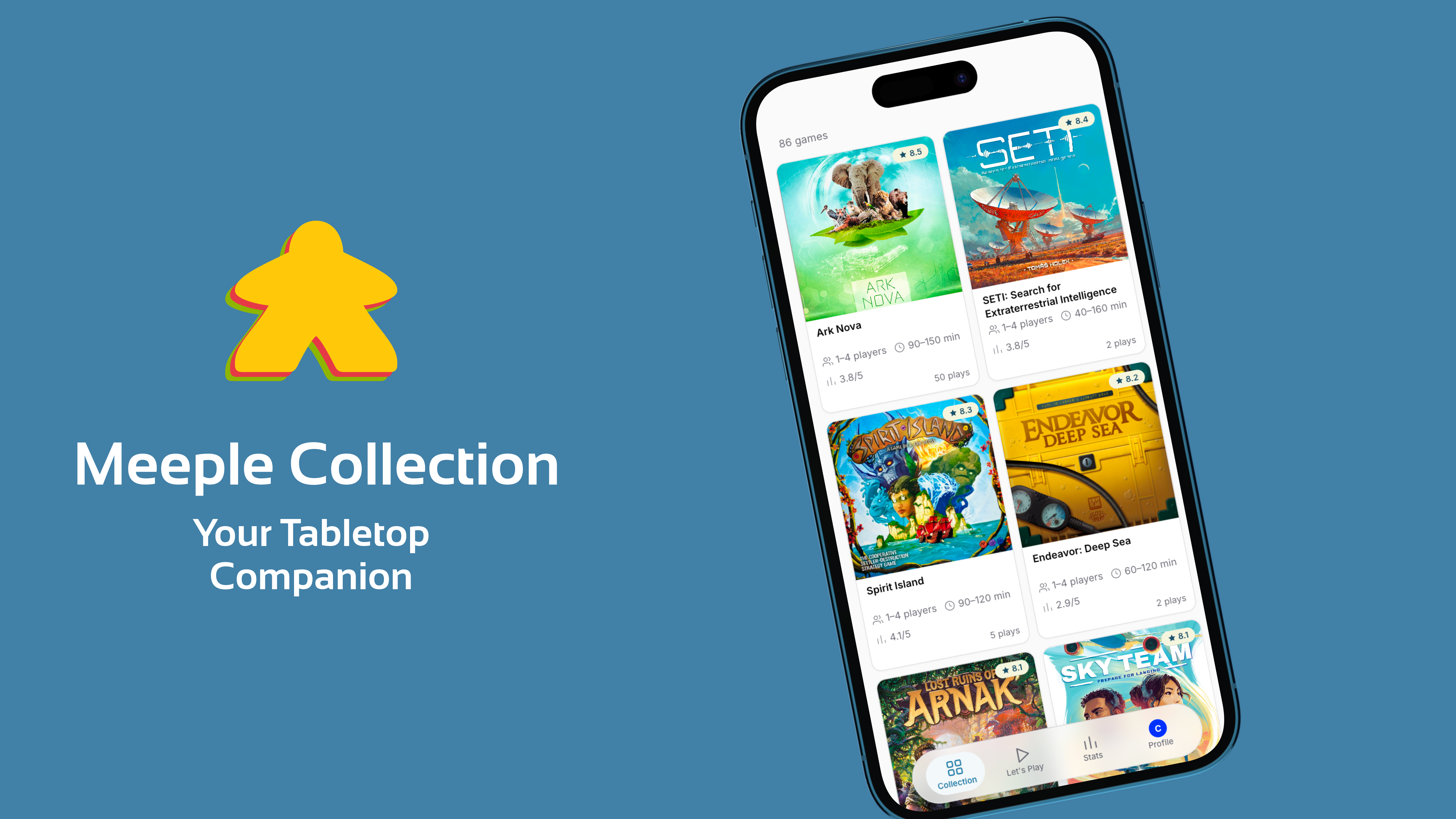 Meeple Collection: Your Tabletop Companion