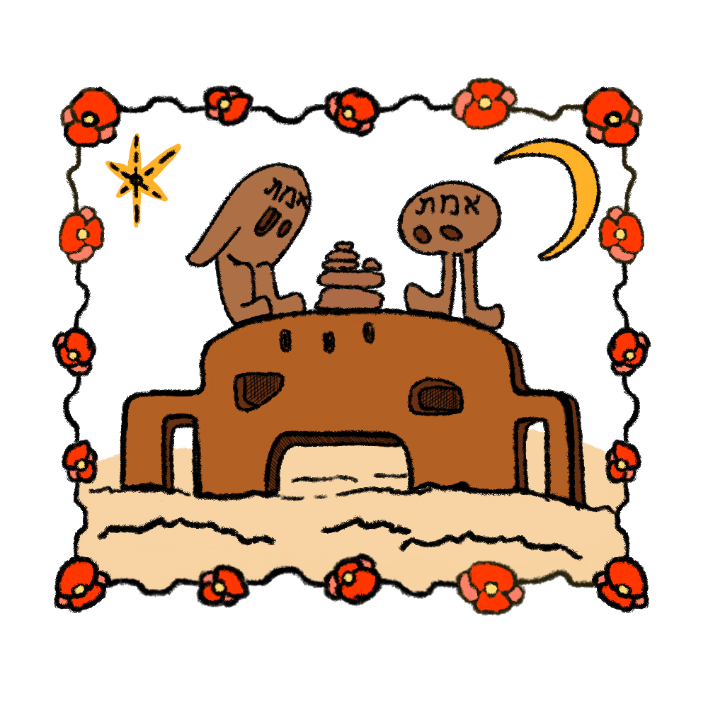 Golems and Flowers (Stickers)