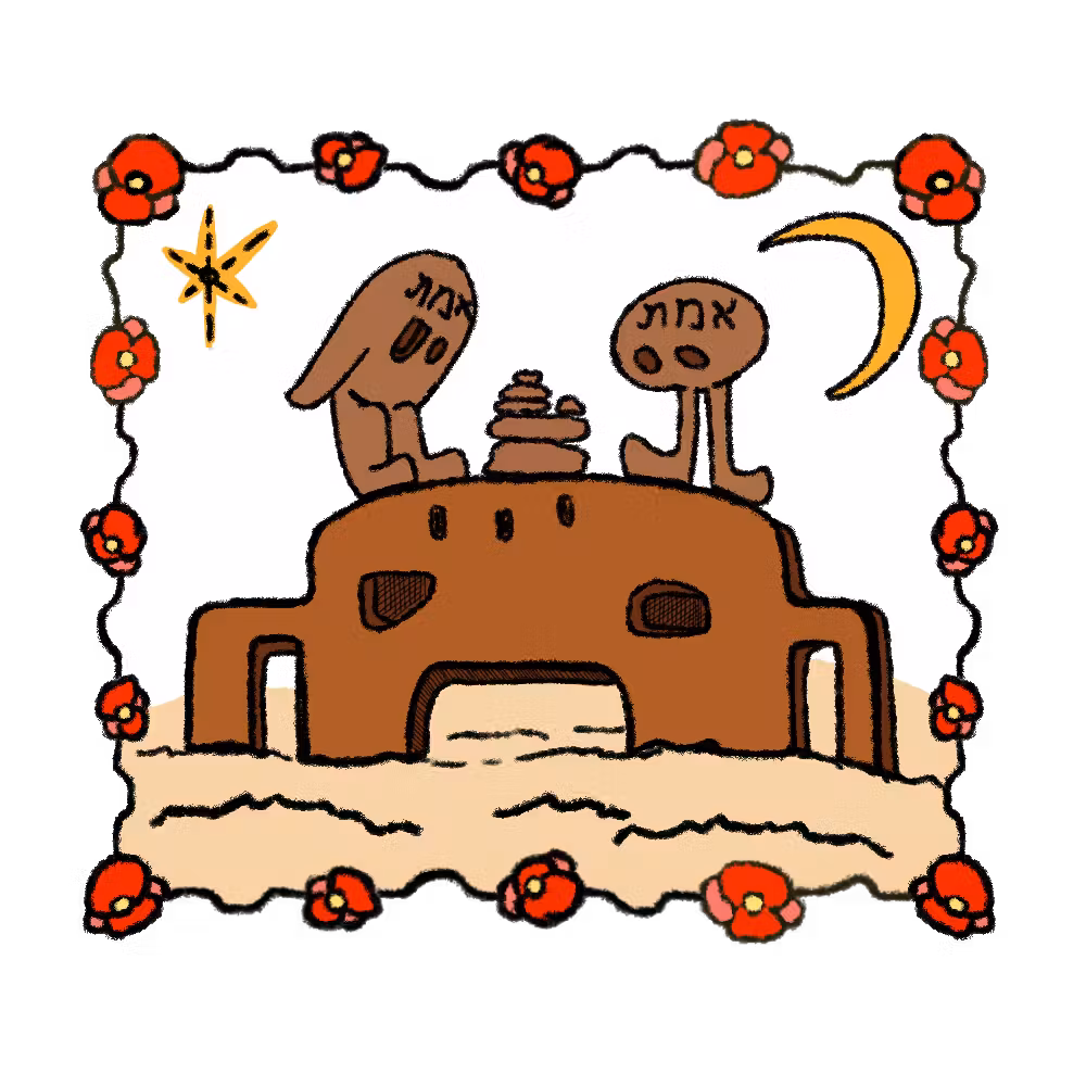 Golems and Flowers (Stickers)