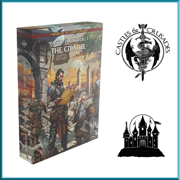 Castle Zagyg Vol. 1 The Citadel Boxed Set (Print)