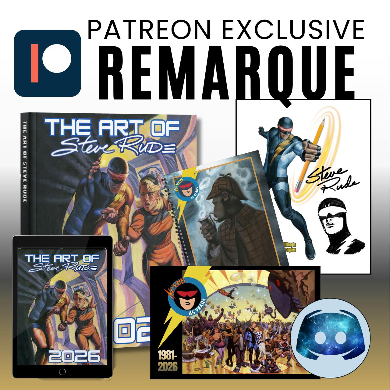 SUNDRA Patreon 2026 SKB Remarque Hardcover