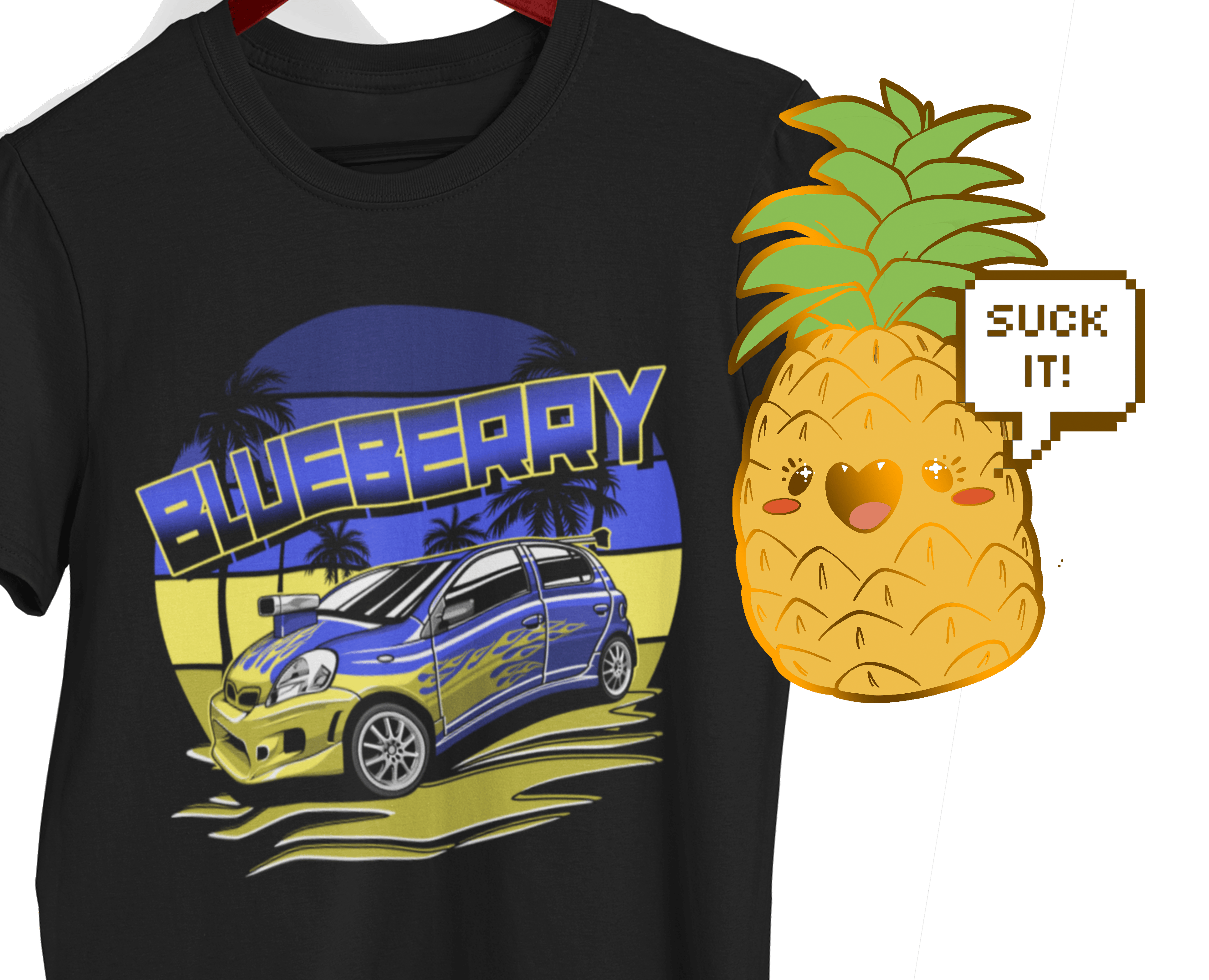 T-Shirt and an enamel pin