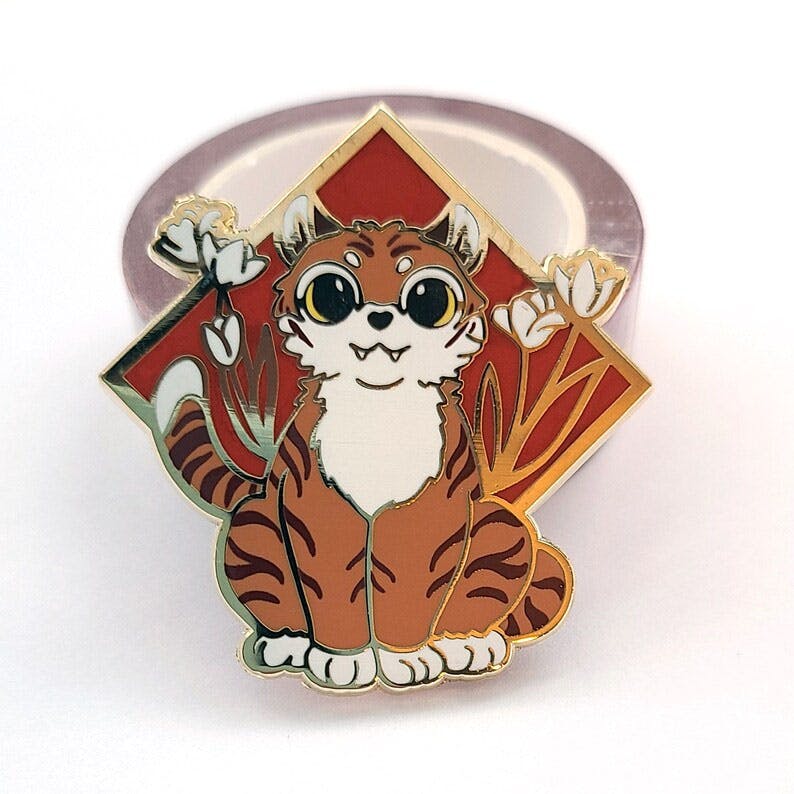 Year of the Tiger Pin