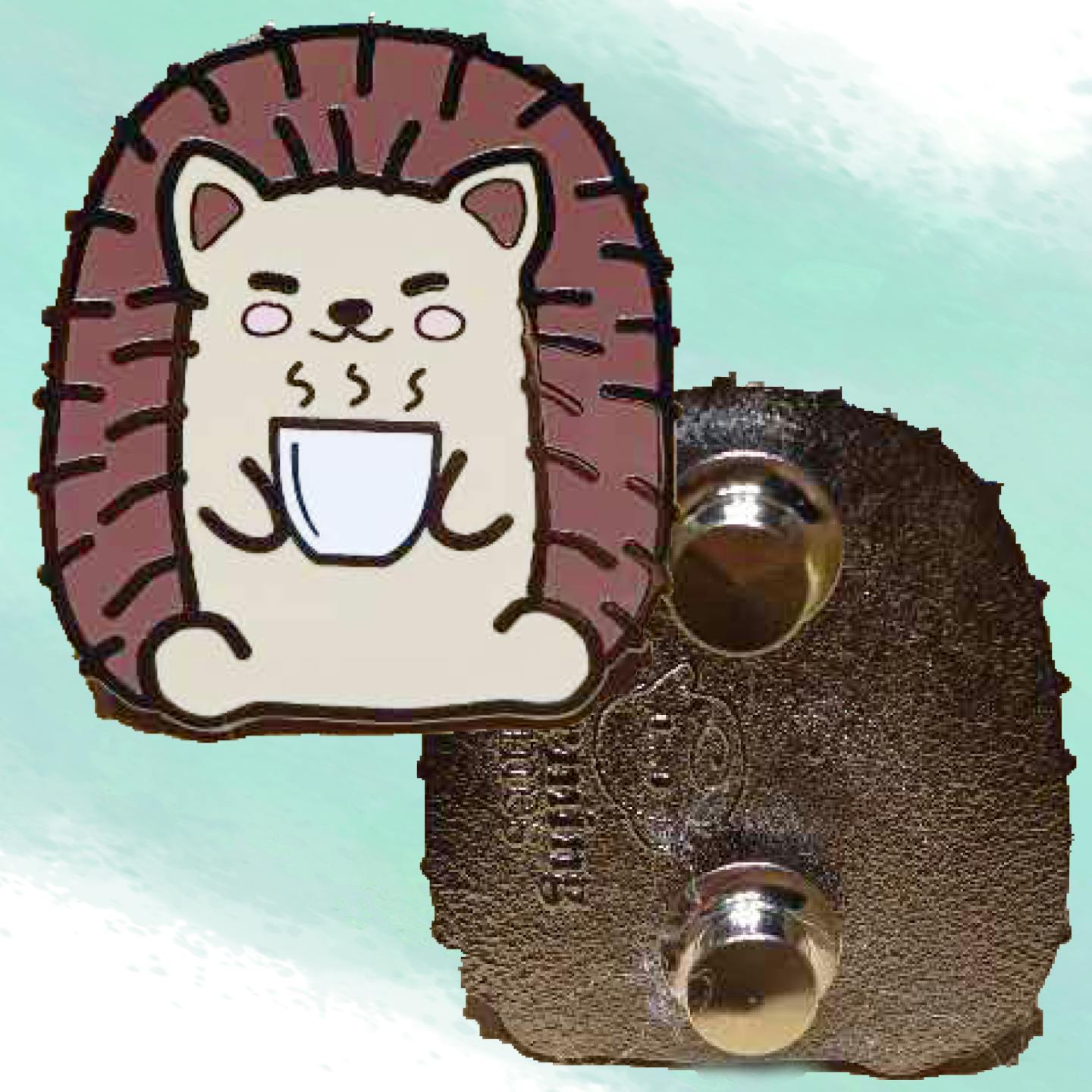 Hedgehog Pin