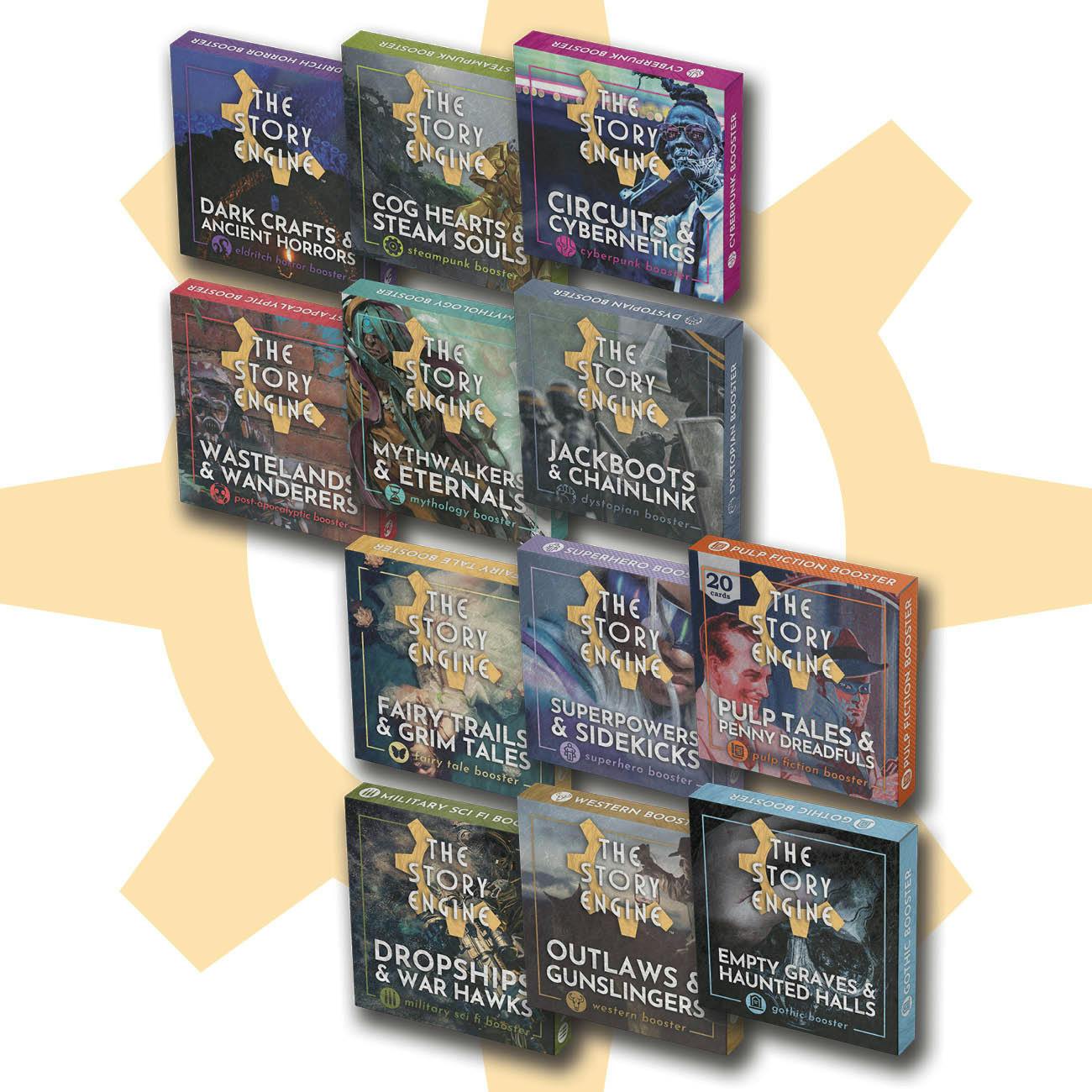 THE STORY ENGINE DECK Complete Story Prompts Booster Set