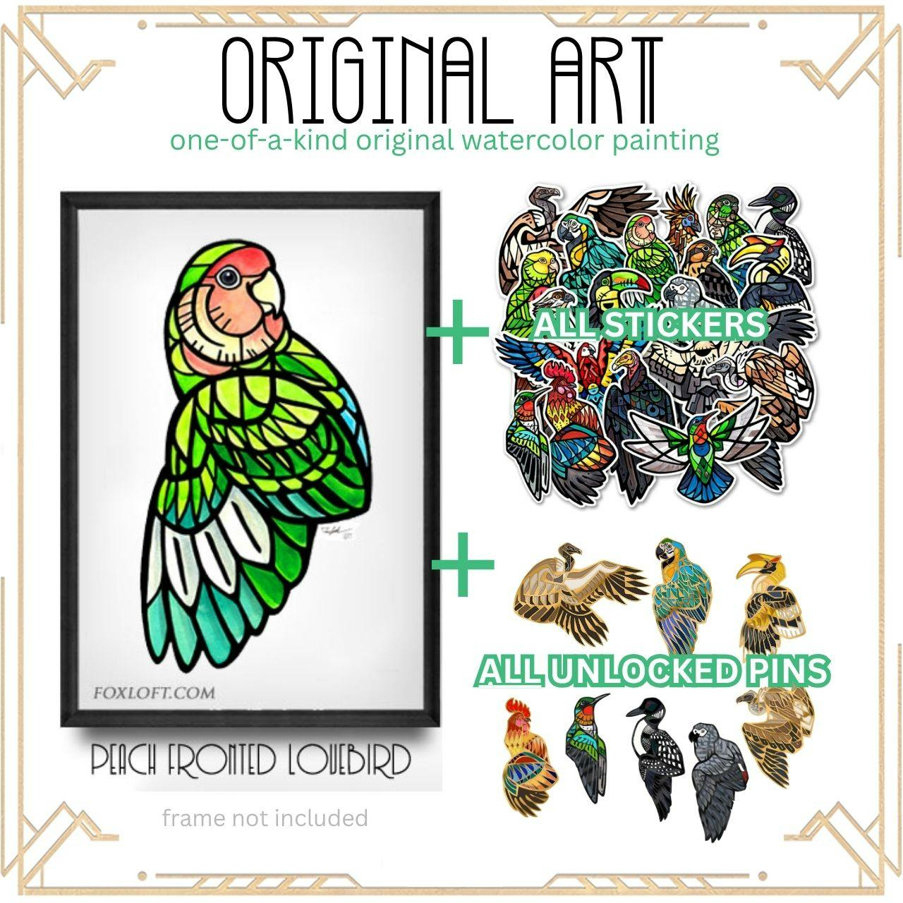 ★ Original Art: Lovebird ★