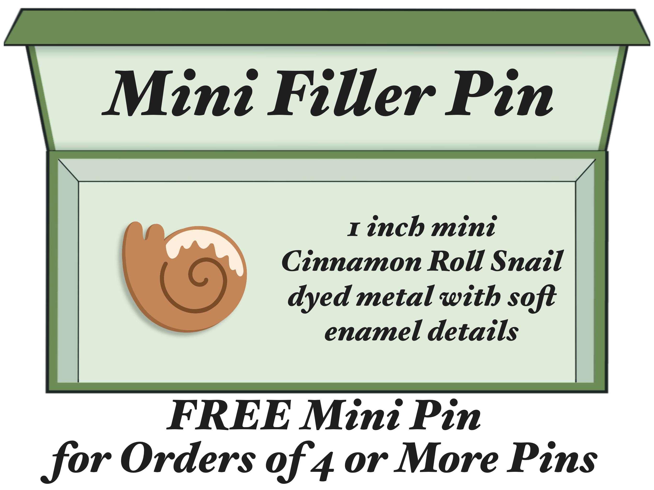 FREE Mini Pin for Pledges of 4 or More Pins
