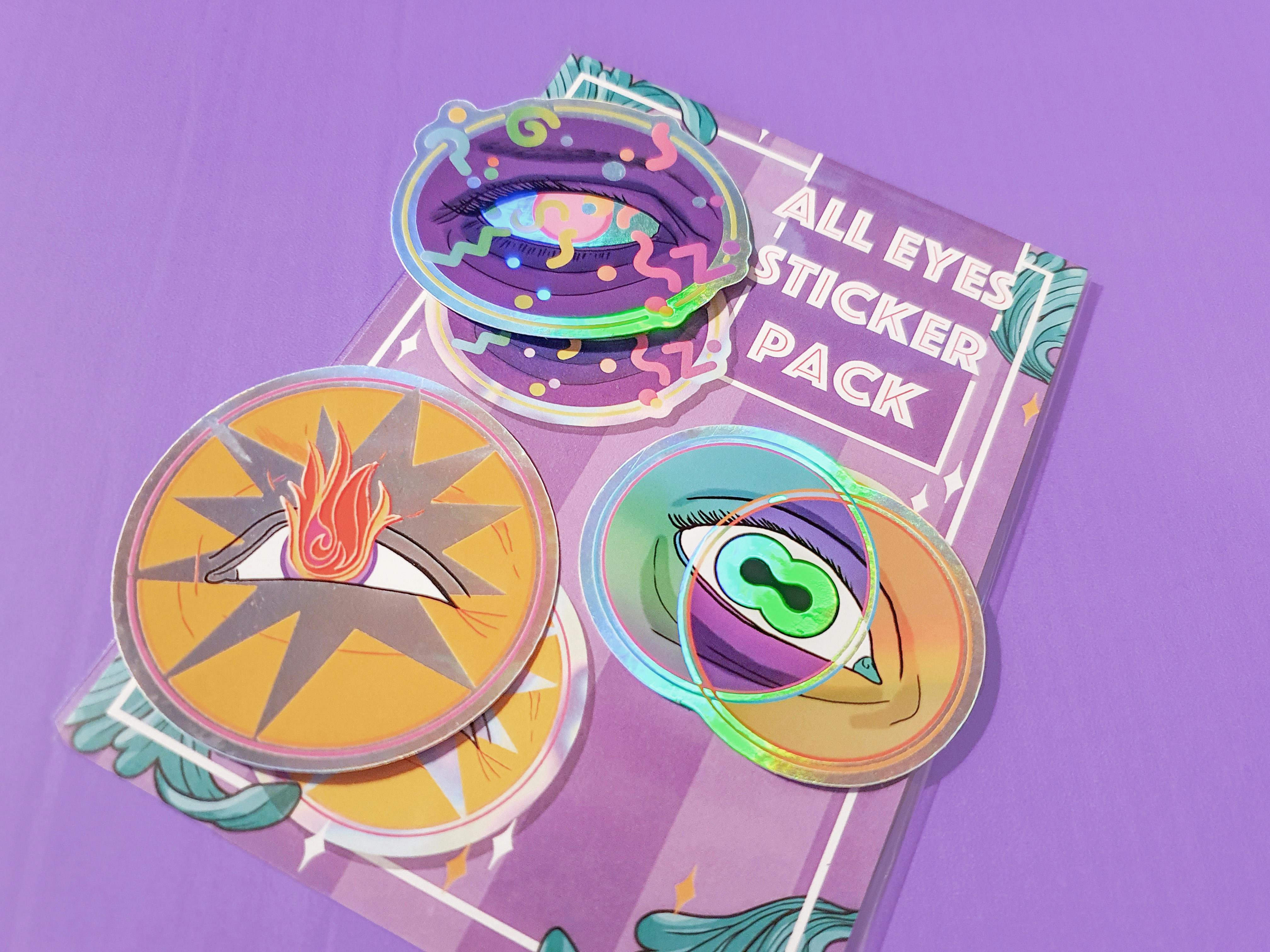 All Eyes Sticker Pack