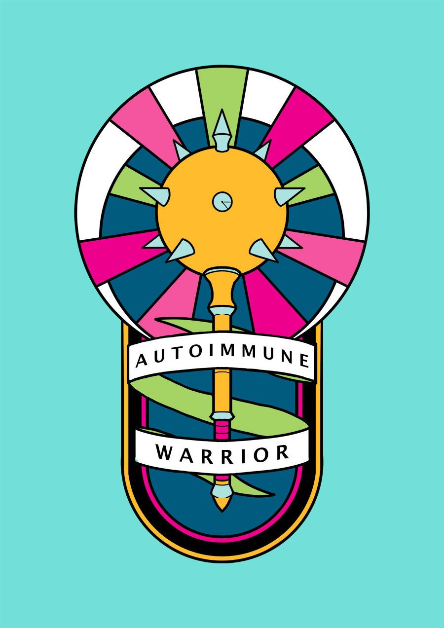 Autoimmune Warrior print