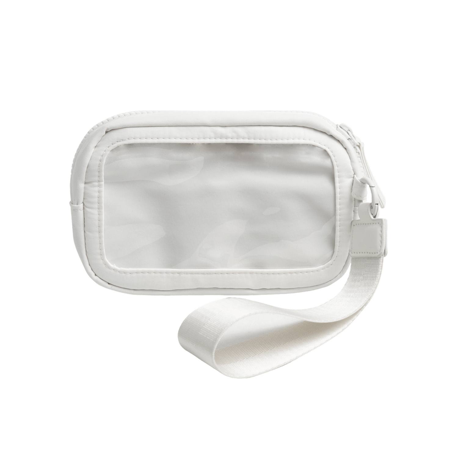 ITA Phone Wallet/Pouch 7"  (Ivory White) + Wrist Stap & Pin Insert