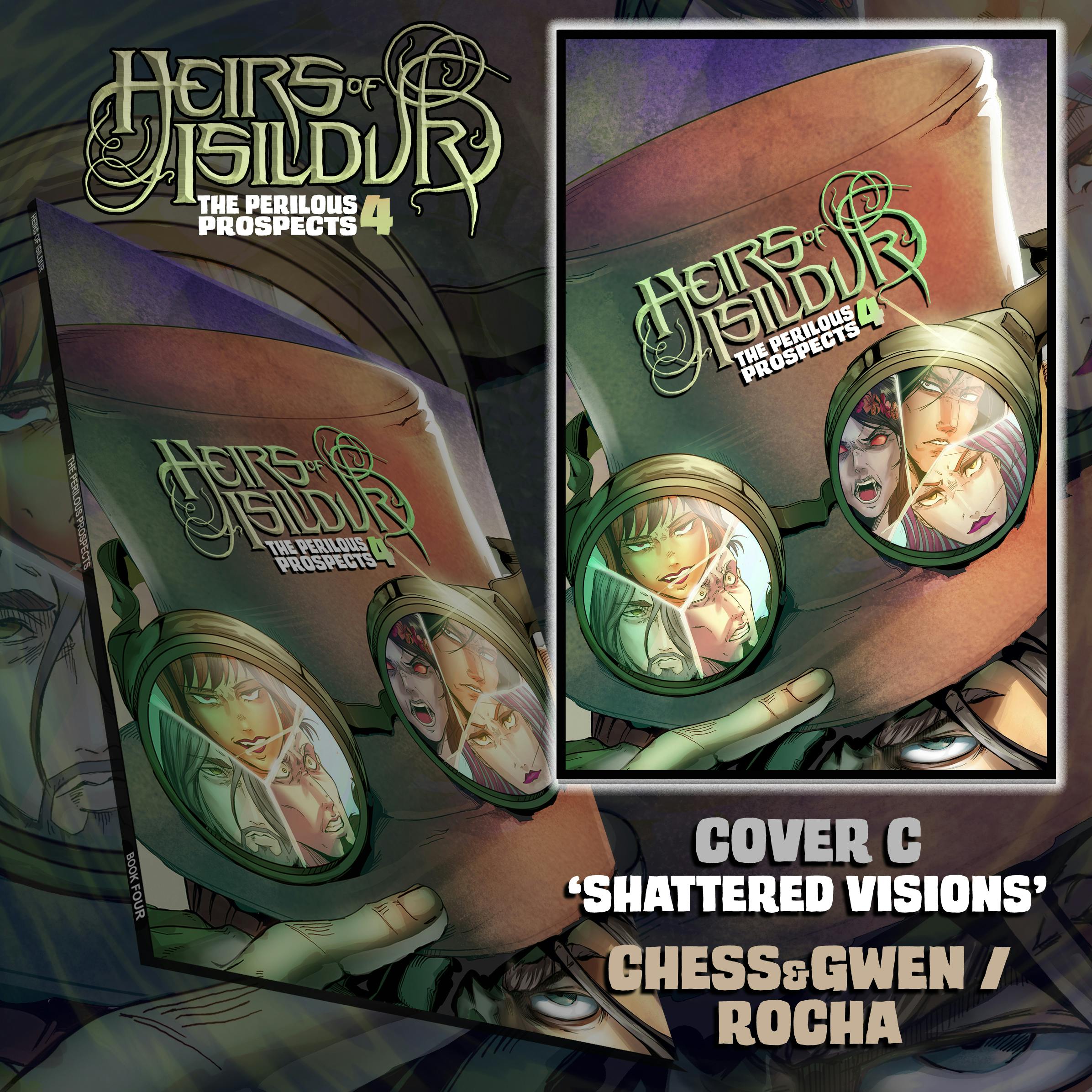 HEIRS OF ISILDUR: The Perilous Prospects #4 (Chess & Gwen Cover)