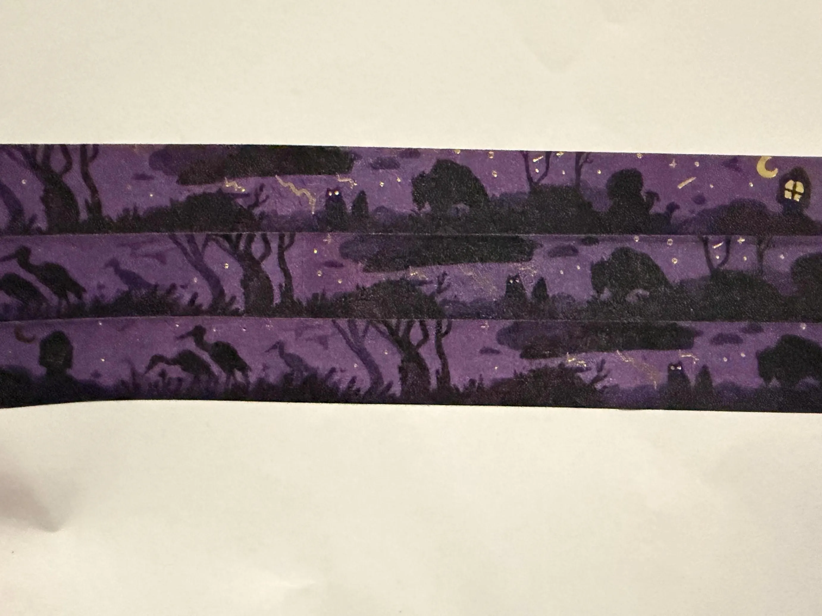 Foil washi tape- Driftless prairie