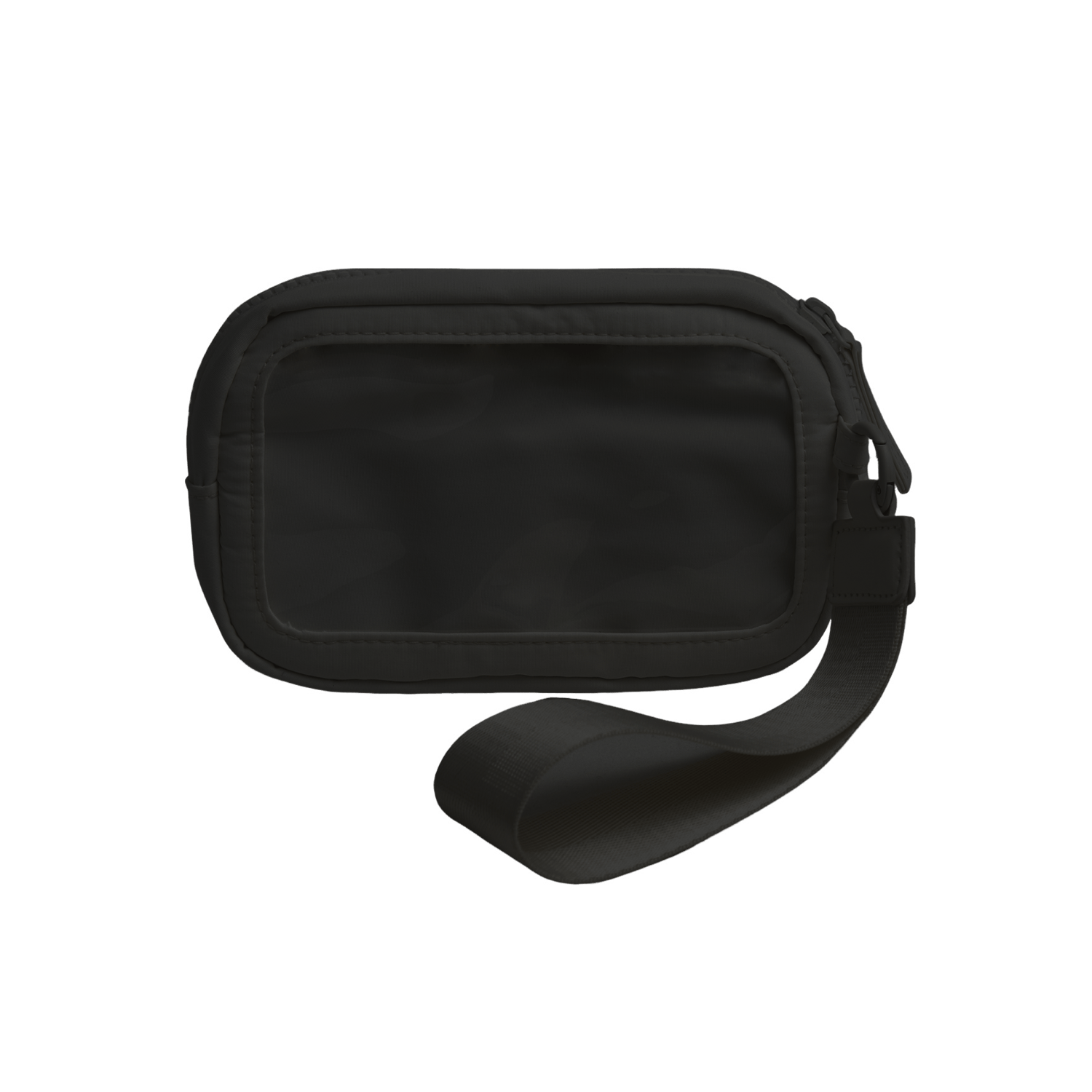 ITA Phone Wallet/Pouch 7" (Black) + Wrist Stap & Pin Insert