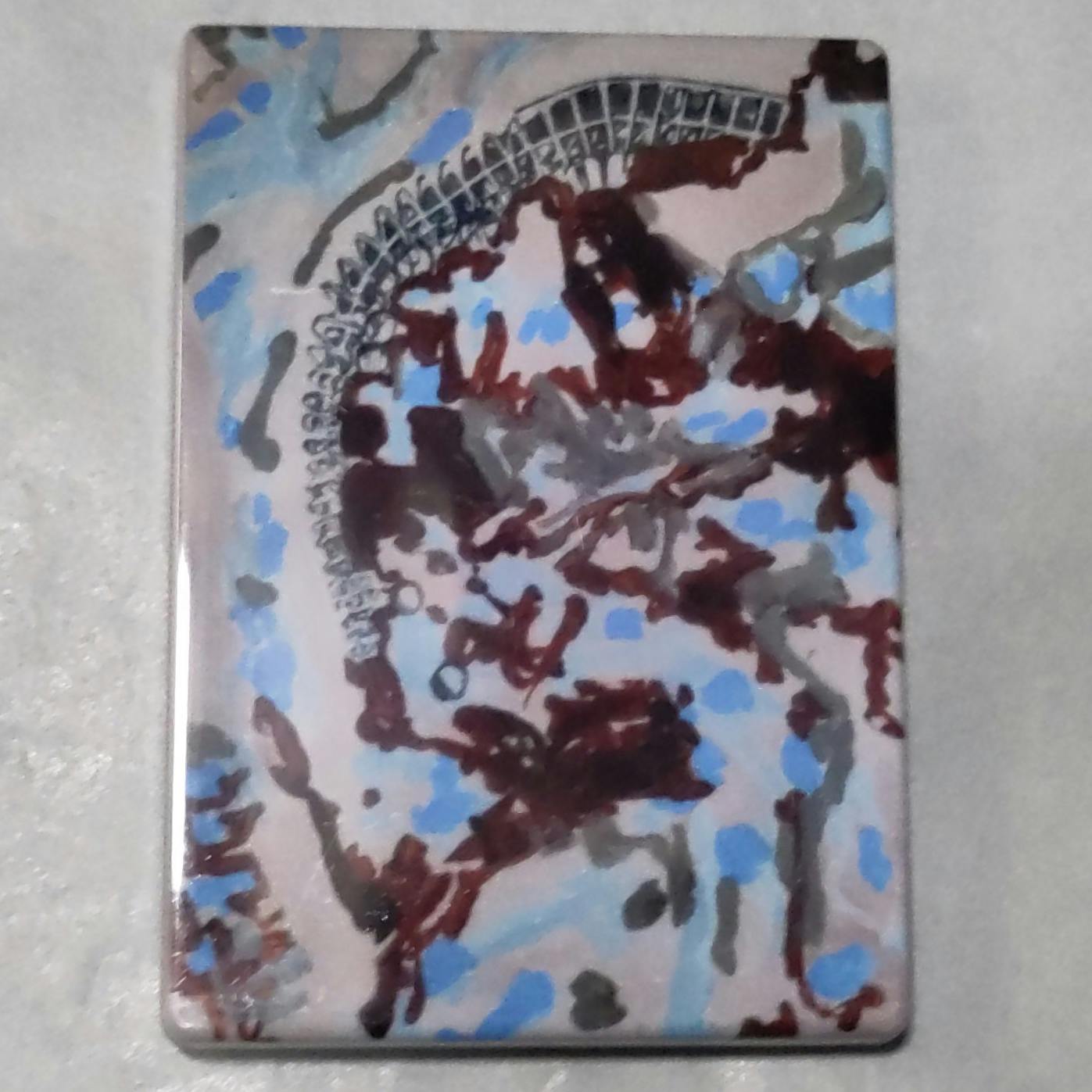 Kidney Slice + Cafetiere Plunger Magnet