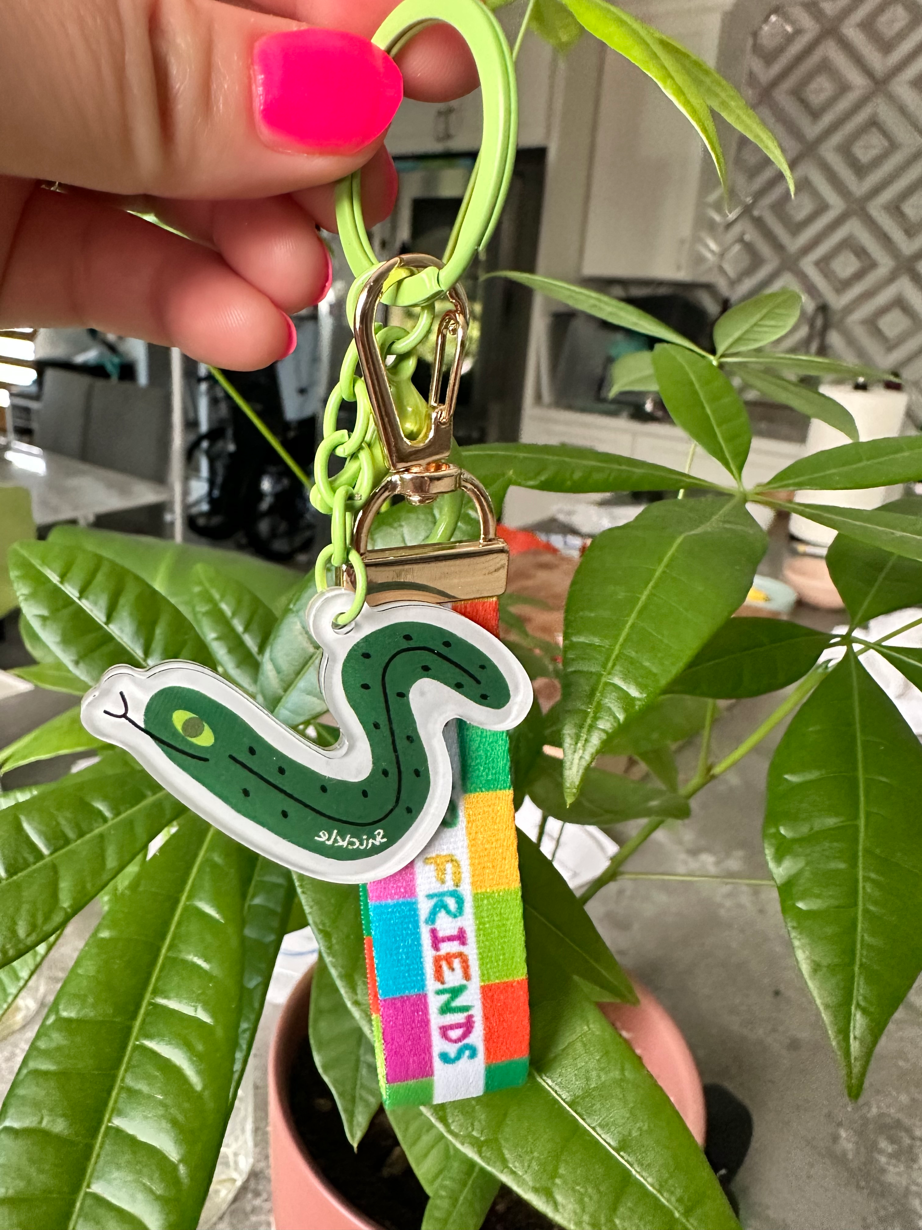 Mash-Up Friend Keychain [SNICKLE)