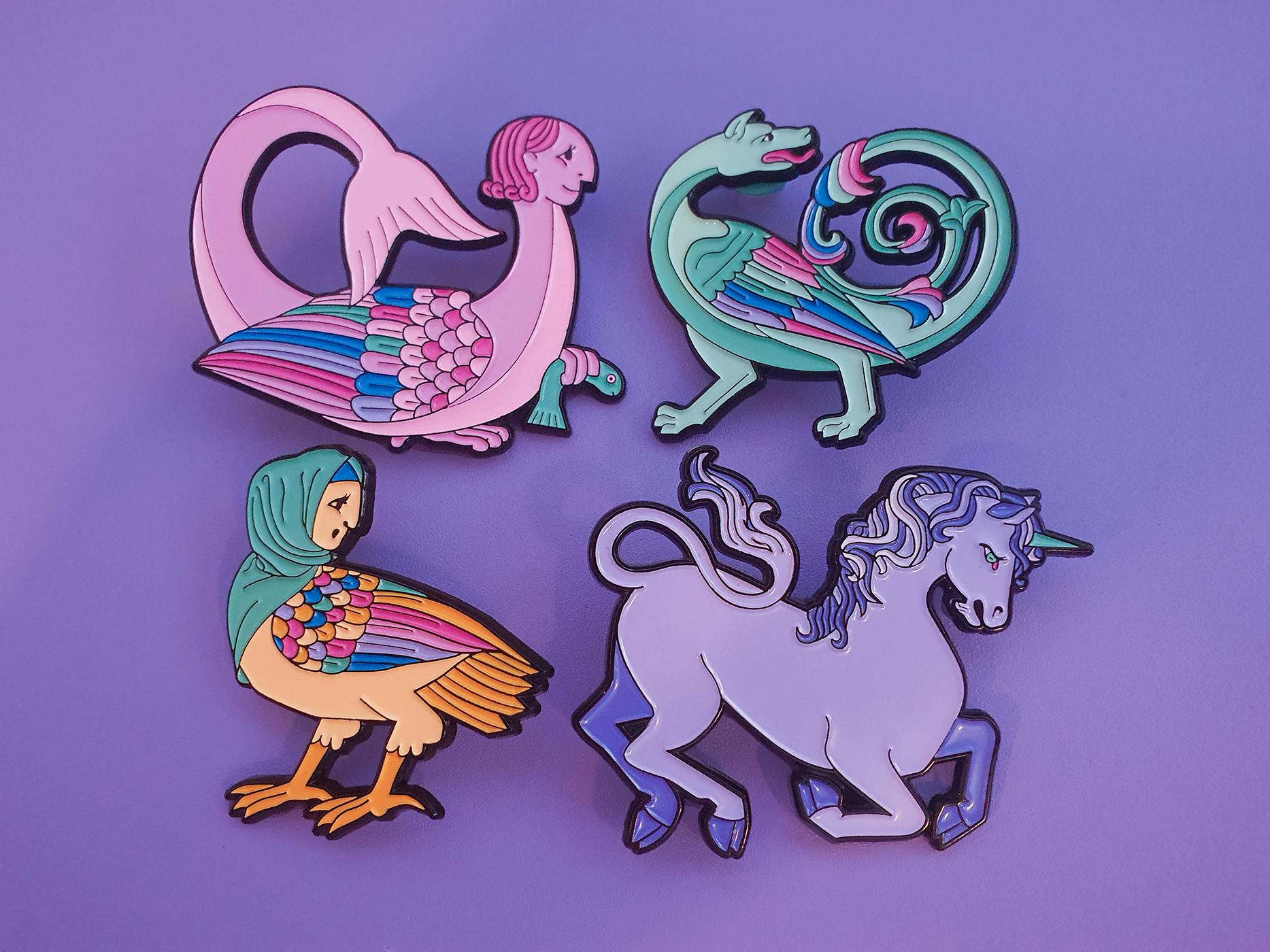 Bestiary 1 pin Gift Set