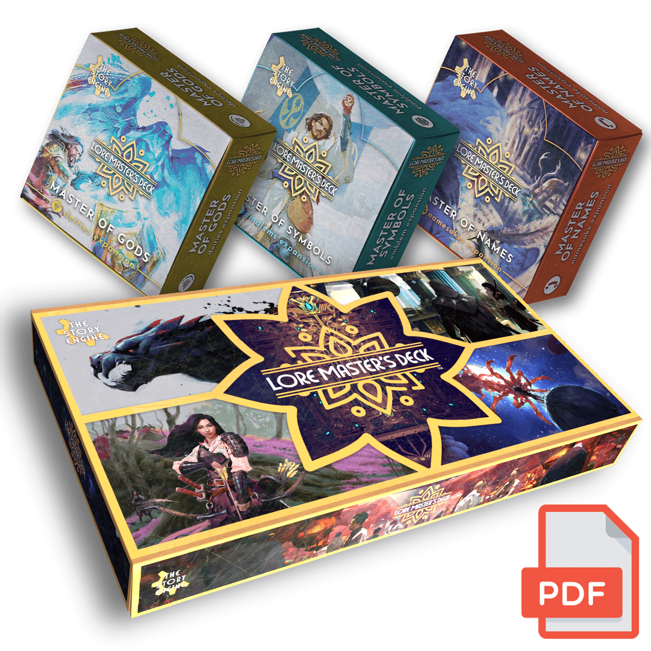 PDF Lore Master’s Deck + Lore Mastery Expansions