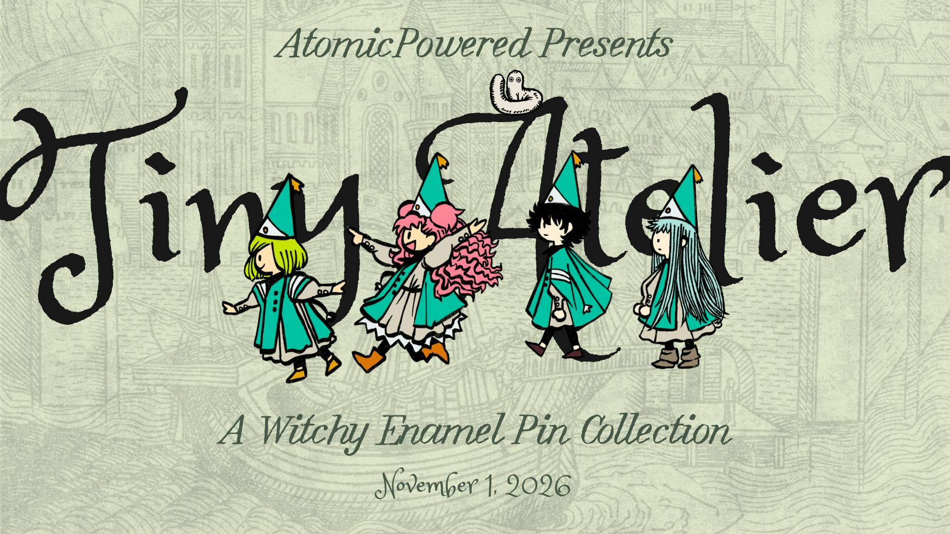 Tiny Atelier - A Witchy Mini Pin Collection