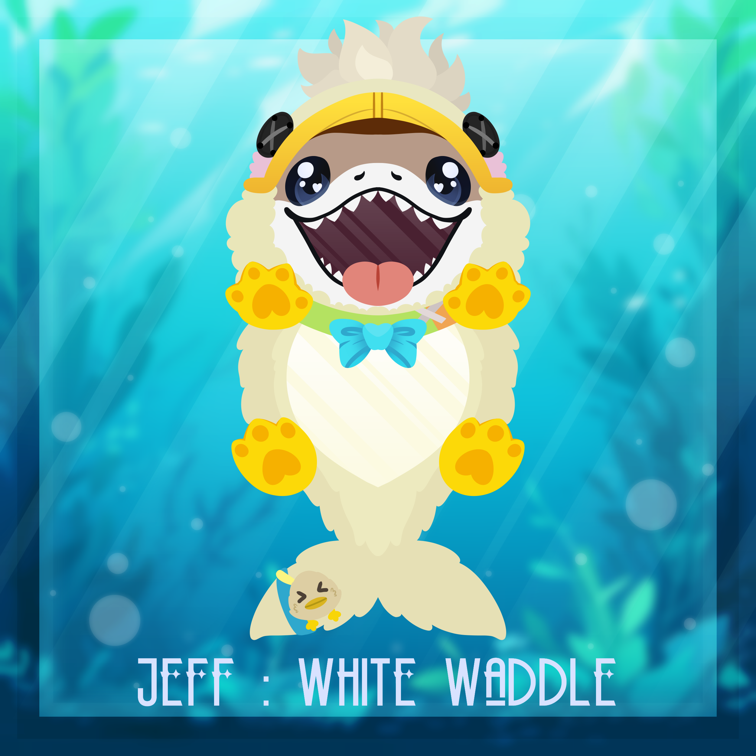 🤍 [ADD-ON] 🪿 White Waddle ; Panel & Insert ! 🤍