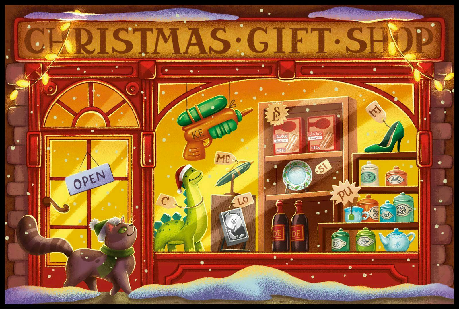 Escape Room Christmas Cards - Holiday Market