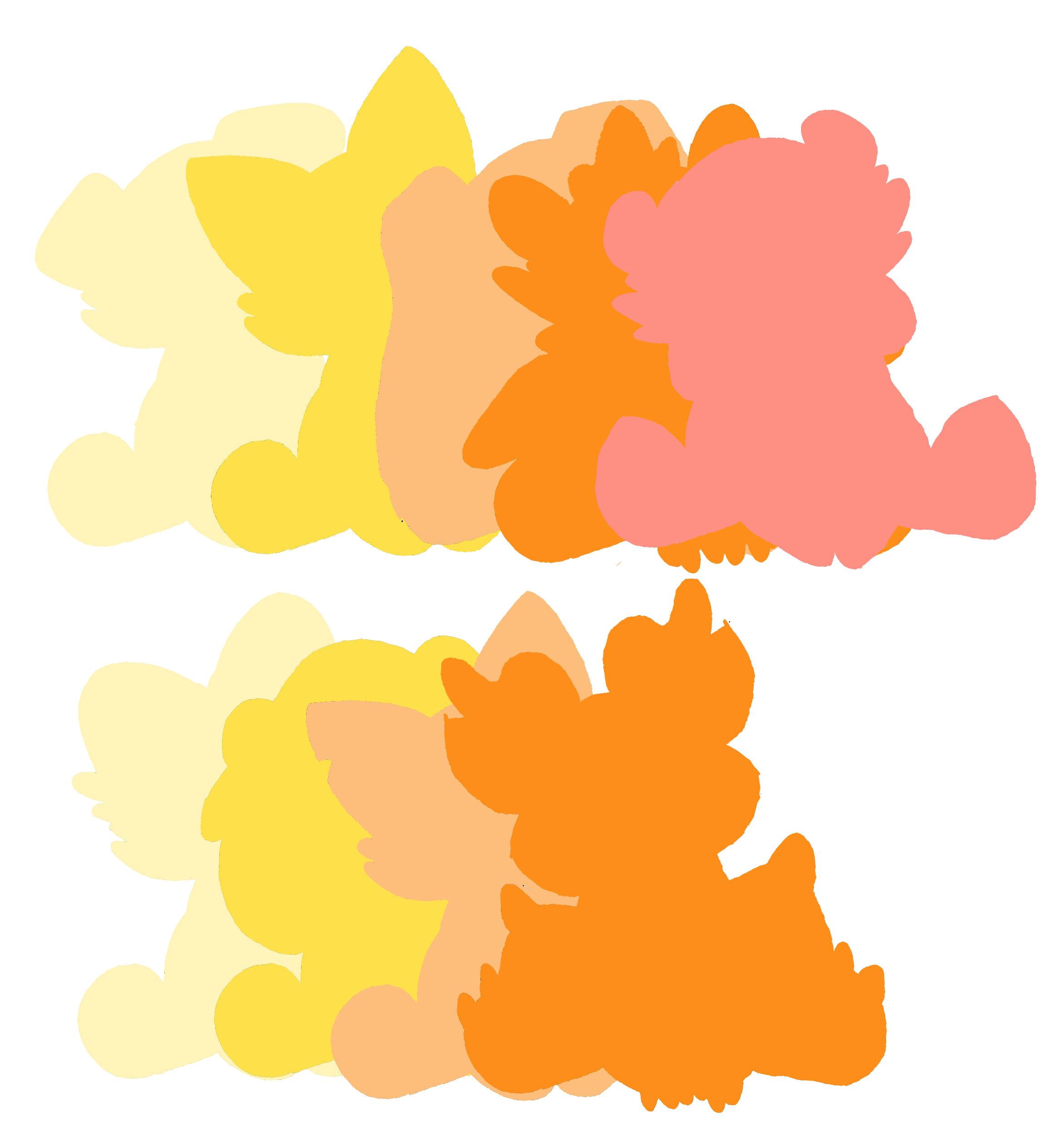 Nine Sunshine Teddy Plushies!