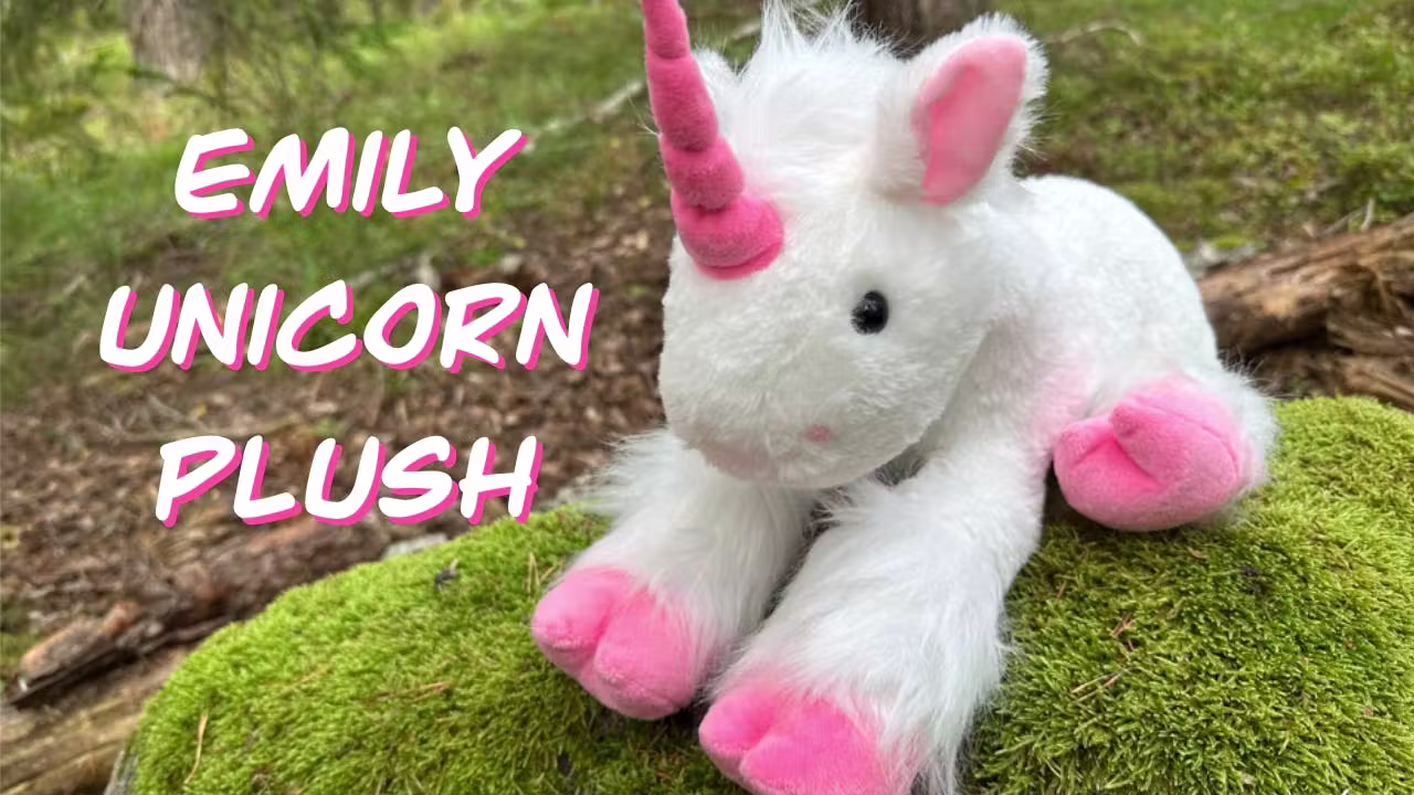 Emily the magic unicorn plush