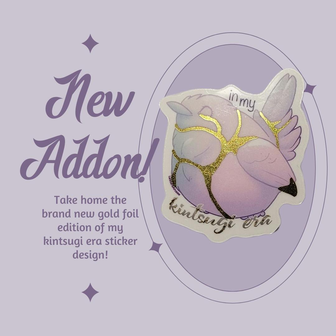 Kintsugi Era Foil Sticker